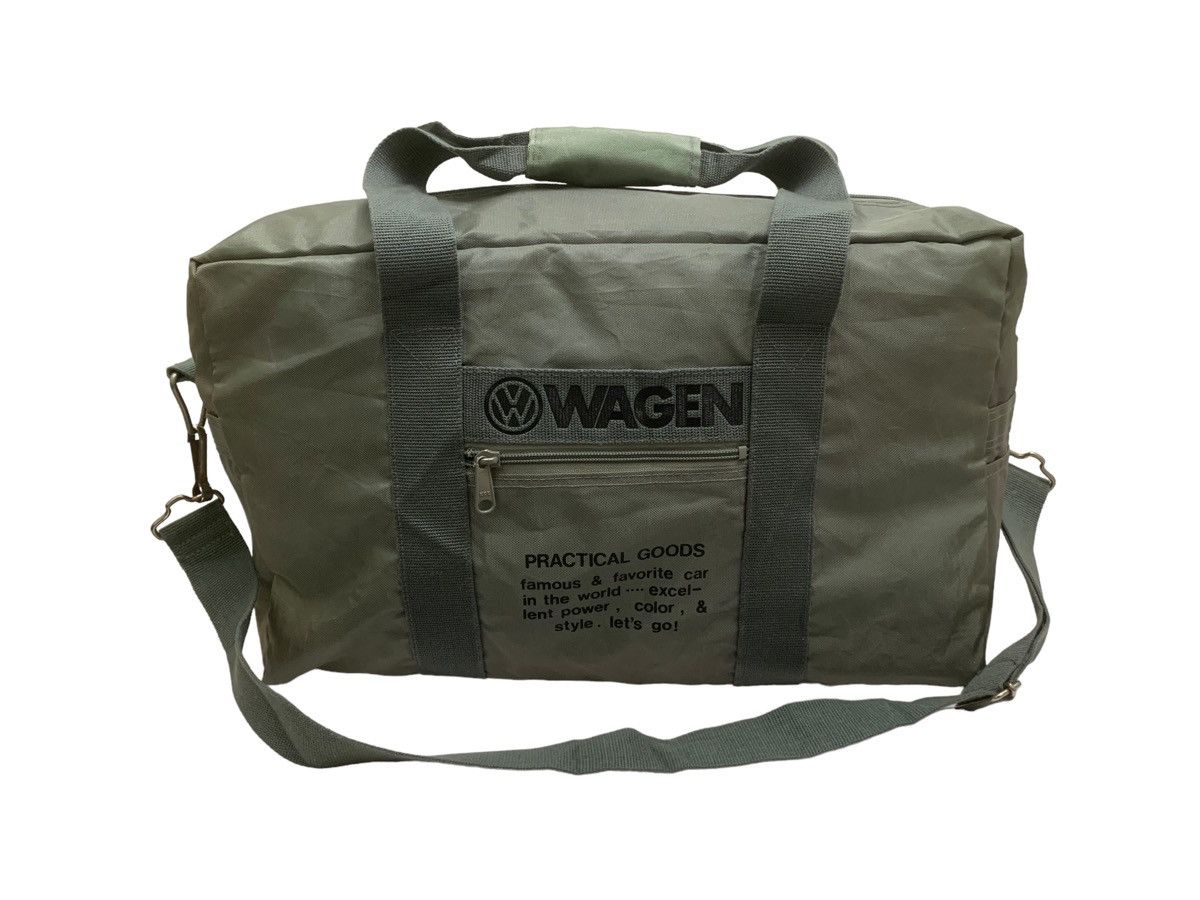 Other RARE ‼️ Vintage VolkWagen Big Logo Travel Duffle Bag Size ONE SIZE - 1 Thumbnail