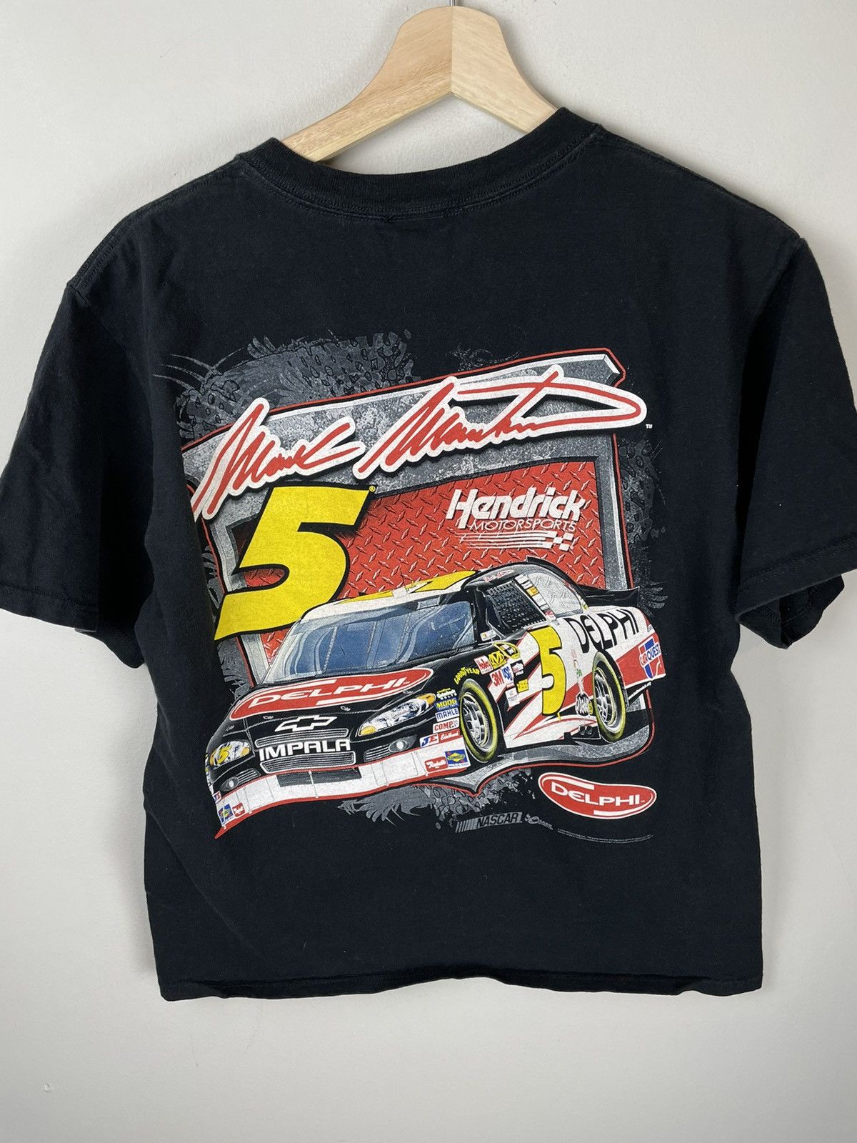 Chase Authentics × Vintage Vintage Mark Martin T-Shirt Size US M / EU 48-50 / 2 - 3 Thumbnail