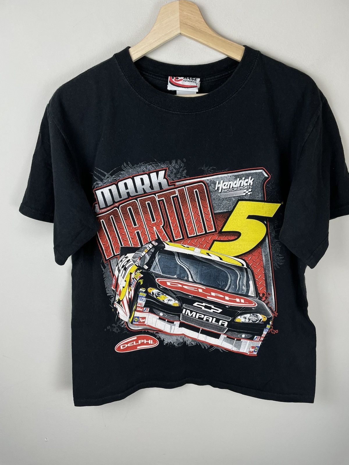 Chase Authentics × Vintage Vintage Mark Martin T-Shirt Size US M / EU 48-50 / 2 - 1 Thumbnail