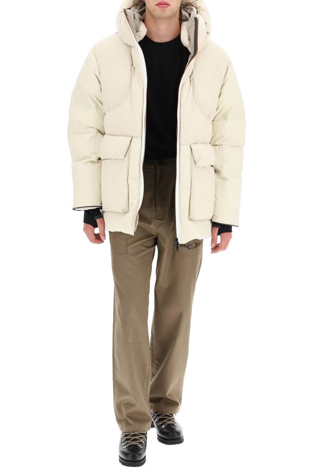 Ermenegildo Zegna $2.5K NEW Zegna Oversized Down Technical Puffer Coat Jacket Size US M / EU 48-50 / 2 - 2 Thumbnail