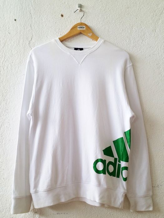 Adidas Adidas Equipment Big Logo Spell Out Sweatshirt Jumper Pullover ...