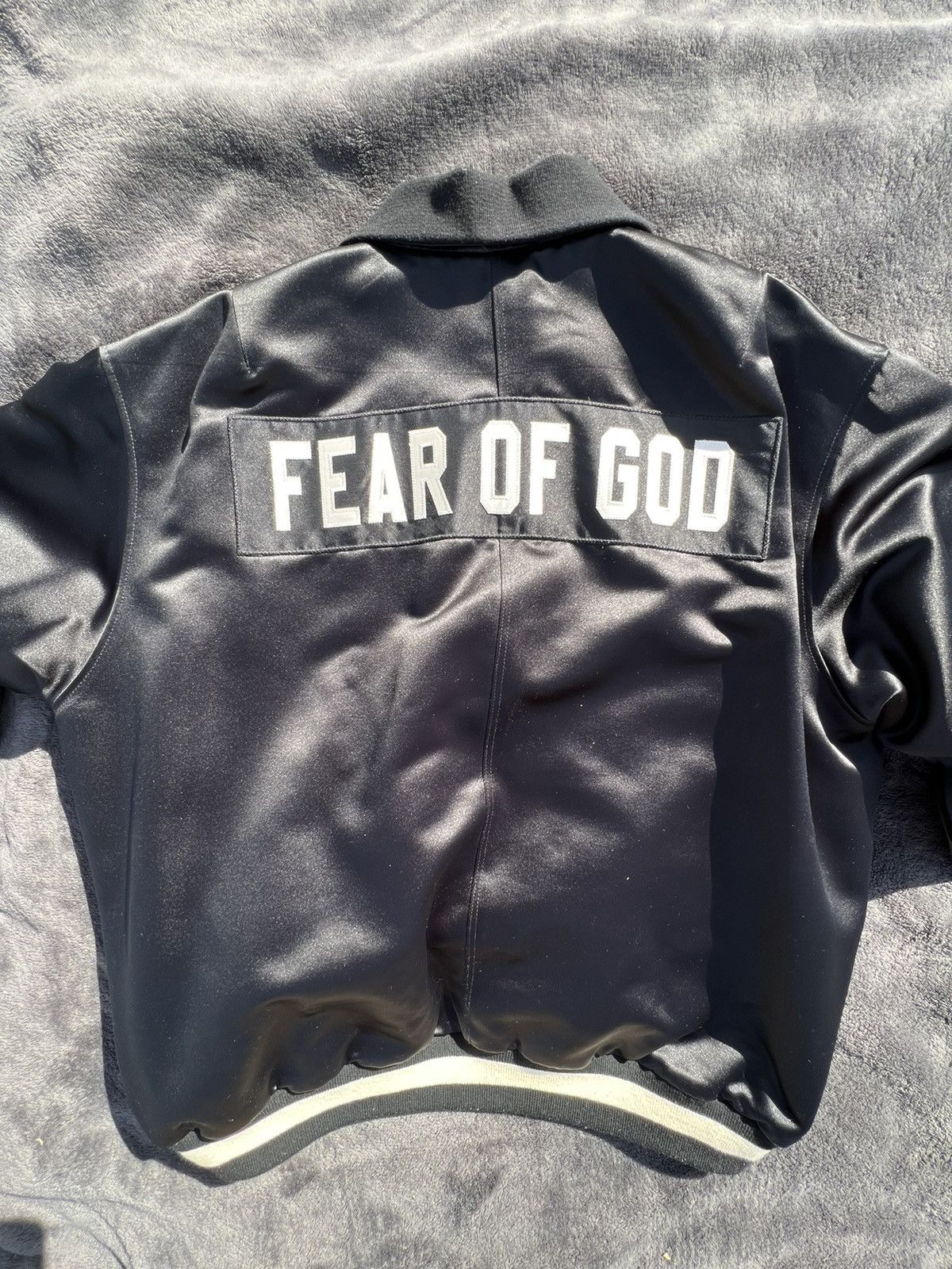 Fear of God Fear of God 5th Collection Satin Half Zip Coaches