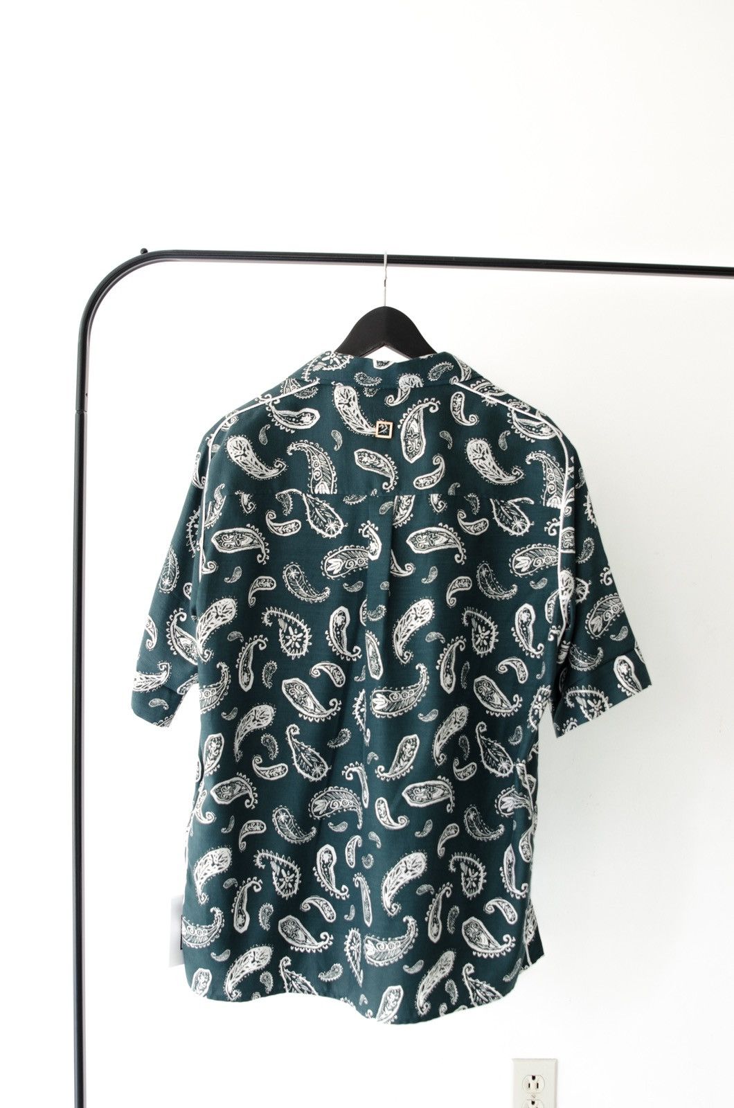Wooyoungmi SS18 48 Silk Cotton Paisley Vacation Camp Collar Shirt Size US M / EU 48-50 / 2 - 5 Thumbnail