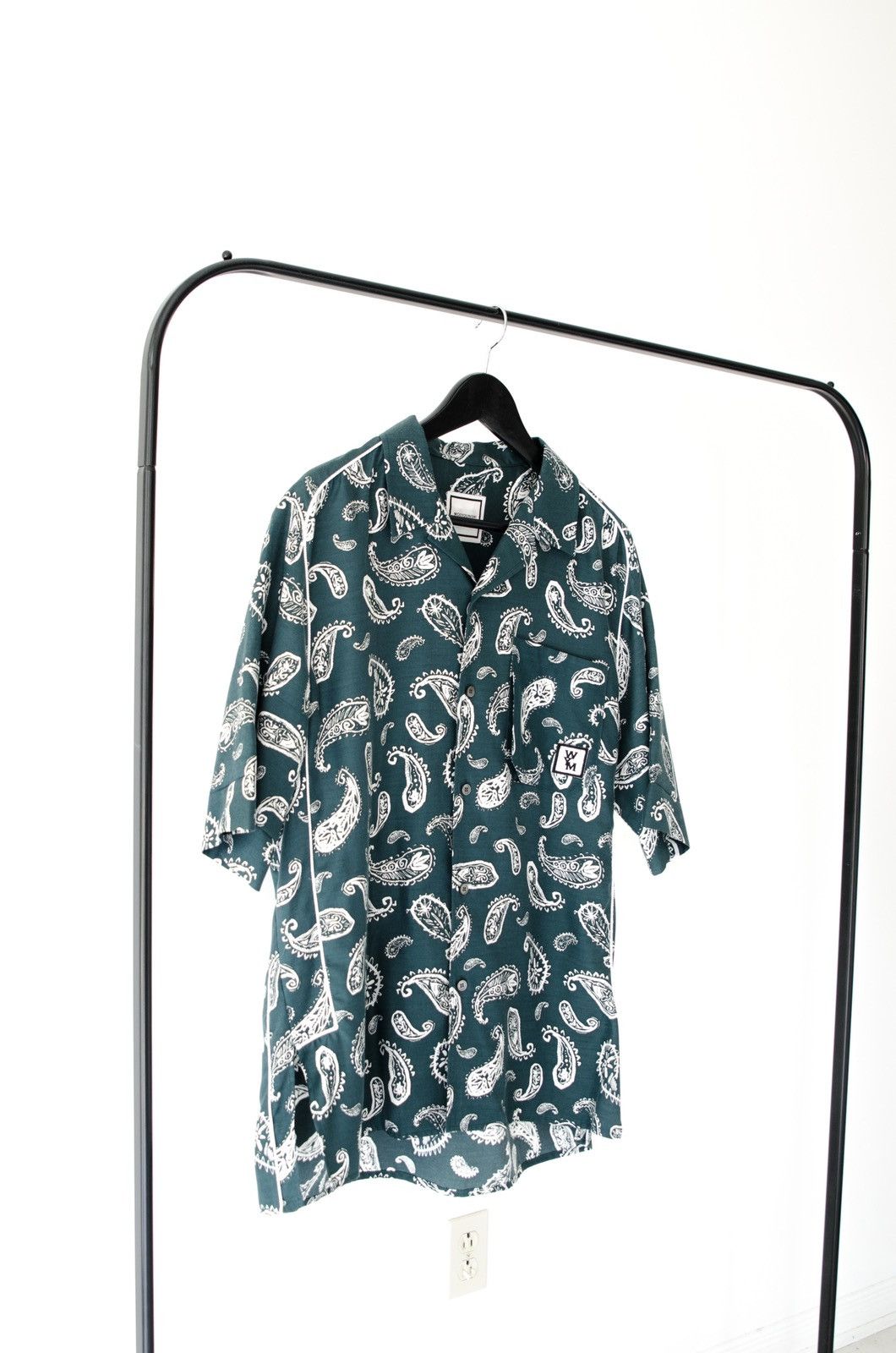 Wooyoungmi SS18 48 Silk Cotton Paisley Vacation Camp Collar Shirt Size US M / EU 48-50 / 2 - 4 Thumbnail
