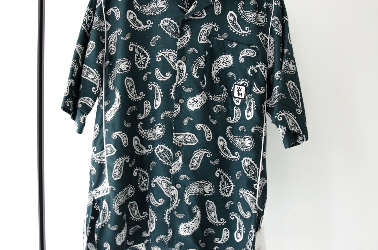 Wooyoungmi SS18 48 Silk Cotton Paisley Vacation Camp Collar Shirt Size US M / EU 48-50 / 2 - 3 Thumbnail