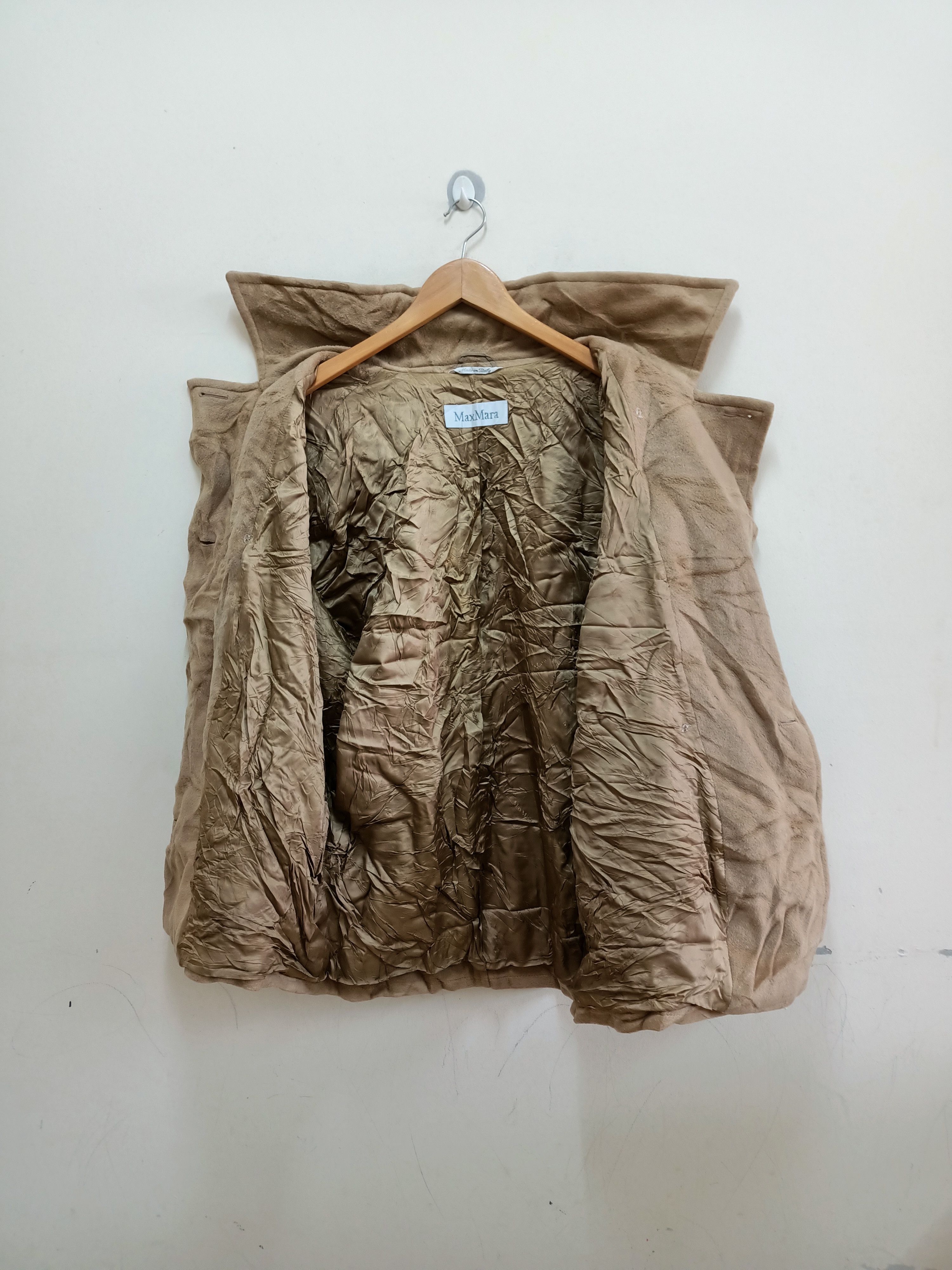 Max Mara Max Mara Made in Italy Cashmere & Wool coat jackets Size L / US 10 / IT 46 - 3 Thumbnail