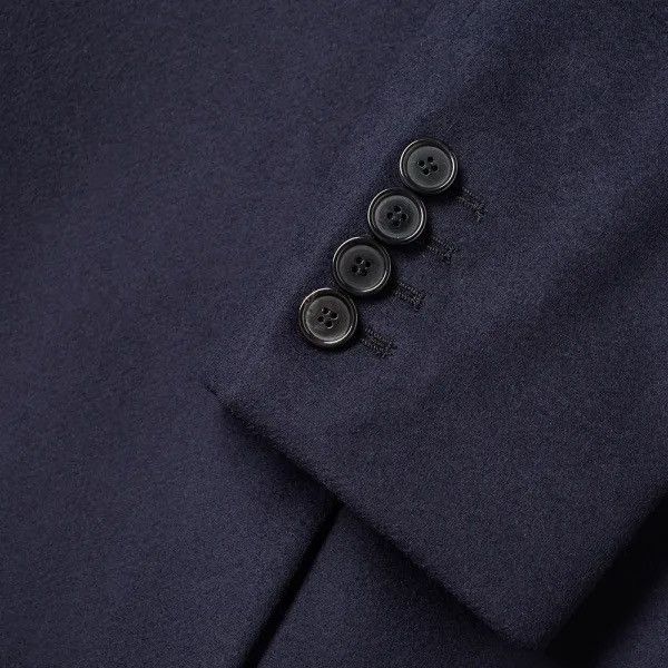 Acne Studios NEW 46 Navy Gavin Wool Classic Overcoat Coat Jacket Size US S / EU 44-46 / 1 - 9 Thumbnail