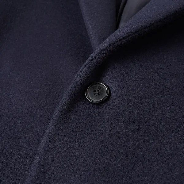 Acne Studios NEW 46 Navy Gavin Wool Classic Overcoat Coat Jacket Size US S / EU 44-46 / 1 - 7 Thumbnail