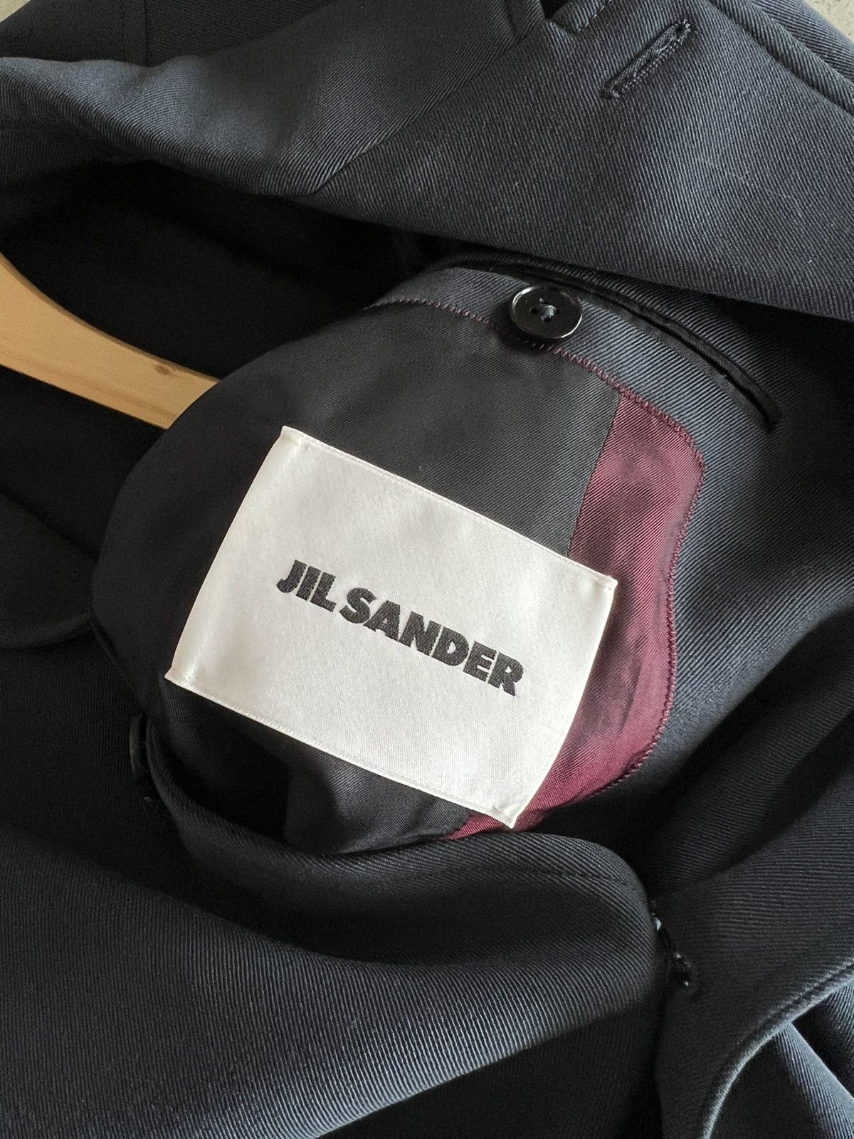 Jil Sander $2.2K NEW 48 RARE Wool Italy Vermer Blazer Jacket Blue Size US M / EU 48-50 / 2 - 12 Thumbnail