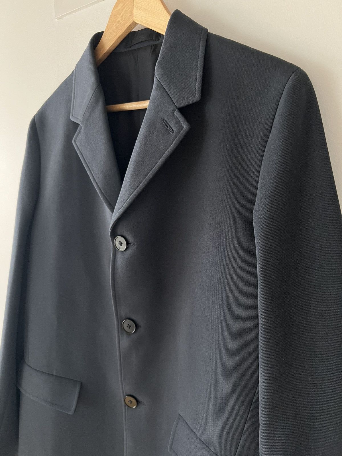 Jil Sander $2.2K NEW 48 RARE Wool Italy Vermer Blazer Jacket Blue Size US M / EU 48-50 / 2 - 4 Thumbnail