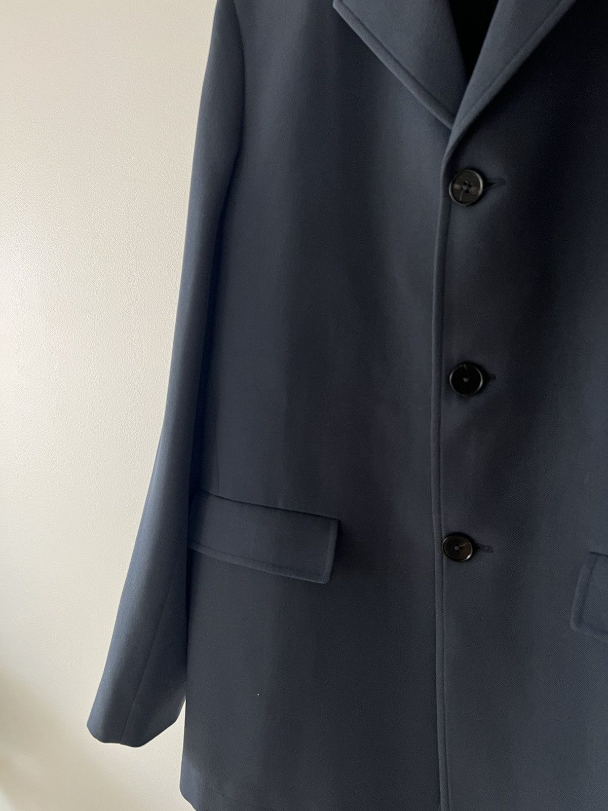 Jil Sander $2.2K NEW 48 RARE Wool Italy Vermer Blazer Jacket Blue Size US M / EU 48-50 / 2 - 3 Thumbnail