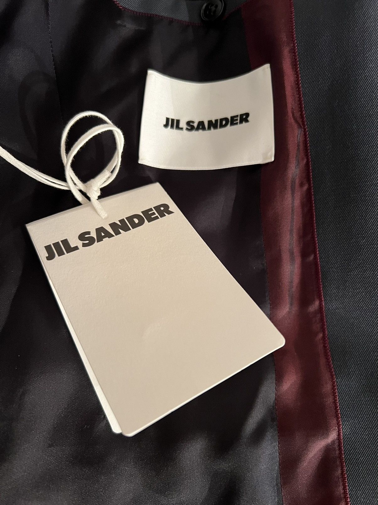 Jil Sander $2.2K NEW 48 RARE Wool Italy Vermer Blazer Jacket Blue Size US M / EU 48-50 / 2 - 13 Thumbnail