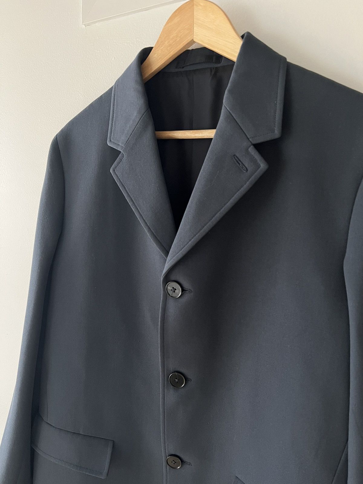 Jil Sander $2.2K NEW 48 RARE Wool Italy Vermer Blazer Jacket Blue Size US M / EU 48-50 / 2 - 2 Thumbnail
