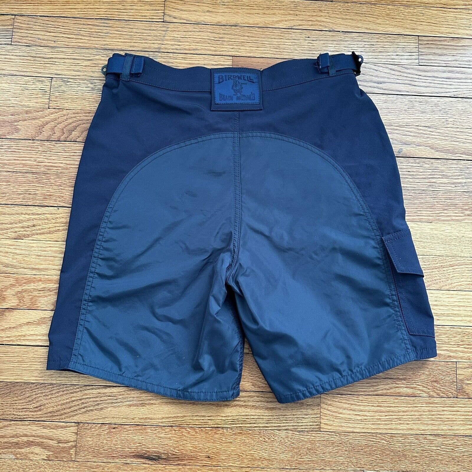 Birdwell Beach Britches Navy Blue Nylon Board Shorts - Main Image