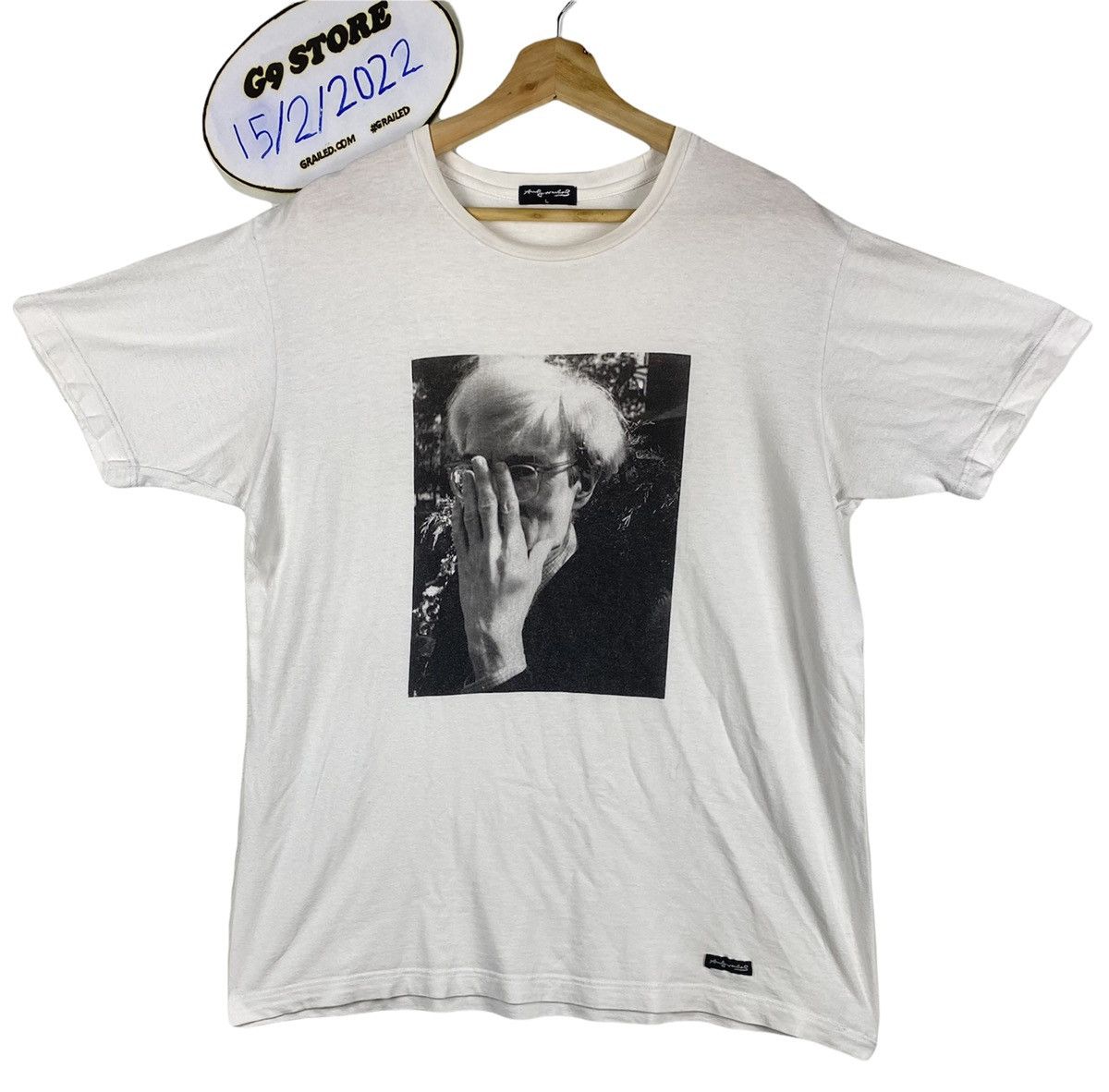 Andy Warhol × Uniqlo RARE! SELF PORTRAITURE T SHIRT TEE BY ANDY WARHOL Size US L / EU 52-54 / 3 - 1 Thumbnail