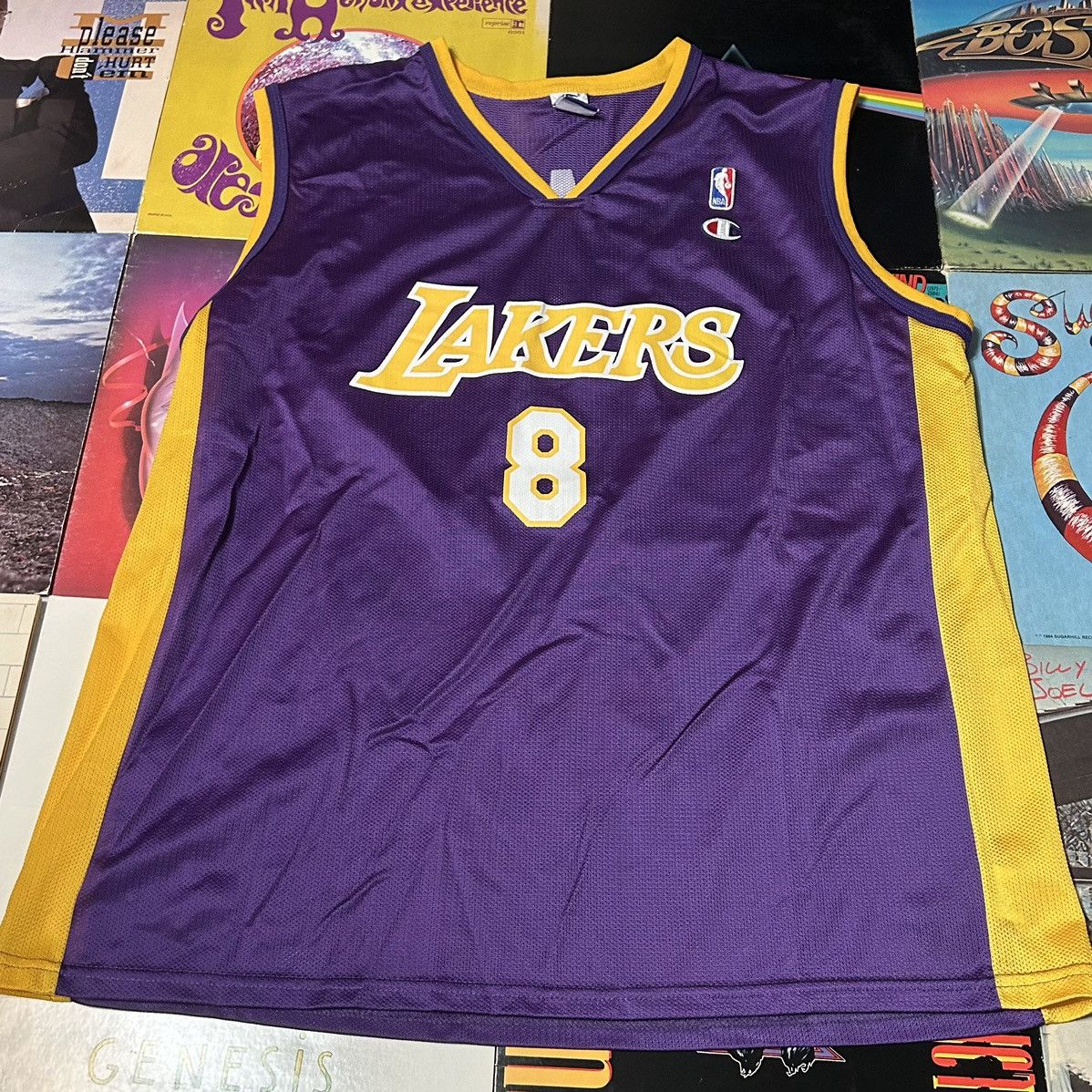 Purple No Lakers LAKERS NBA AUTHENTIC 1996 KOBE JERSEY
