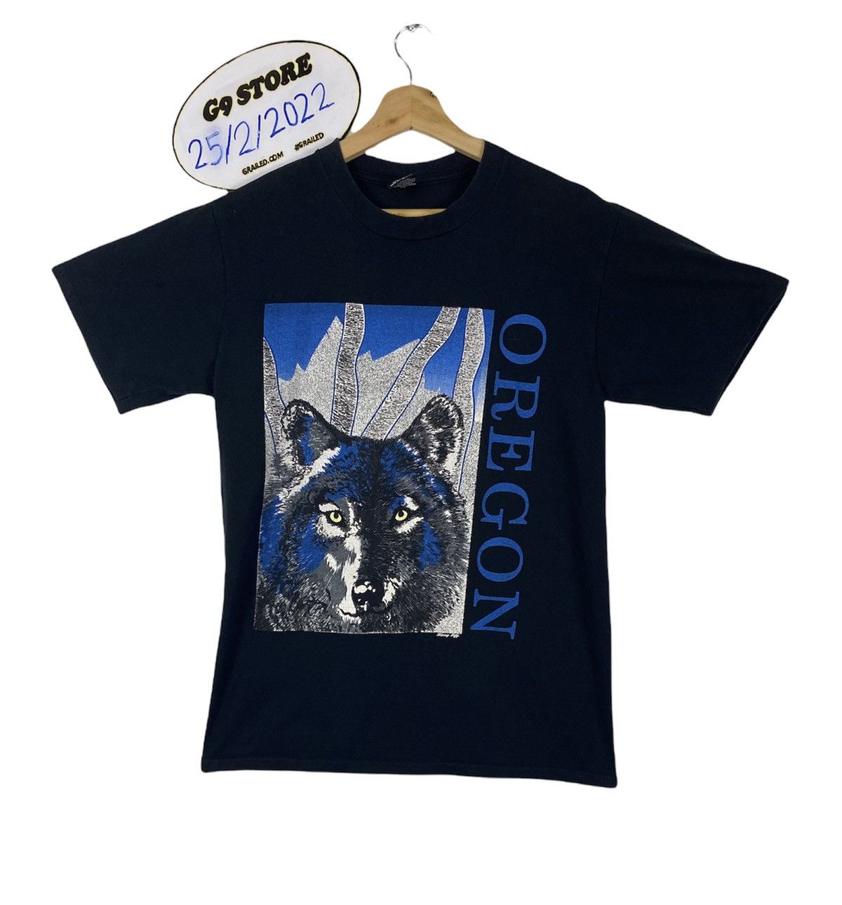 Habitat OFFER 🔥 Vintage Habitat Wolf Oregon Tshirt Tee Size US S / EU 44-46 / 1 - 1 Thumbnail