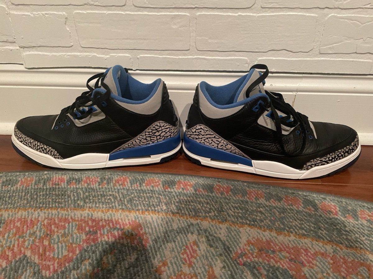 Jordan Brand Jordan Retro Sport Blue 3 Size US 10 / EU 43 - 6 Thumbnail