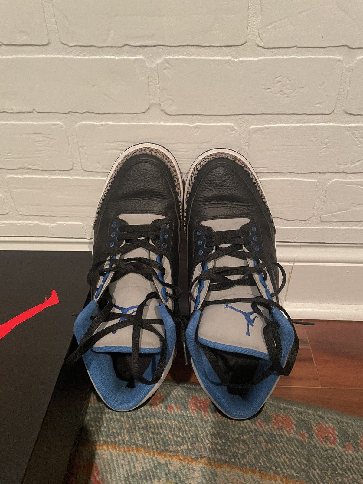 Jordan Brand Jordan Retro Sport Blue 3 Size US 10 / EU 43 - 5 Thumbnail