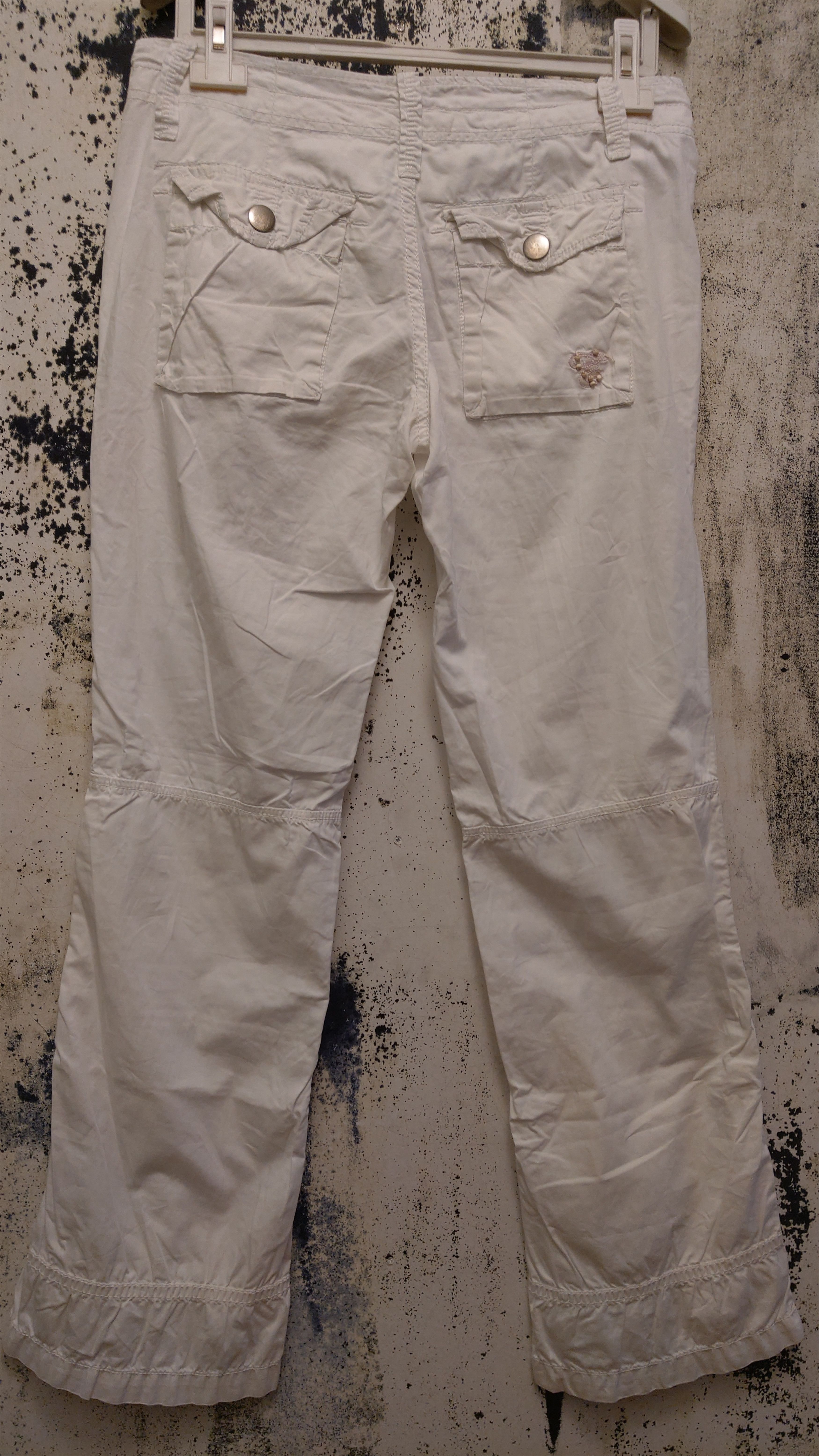 Japanese Brand × Vintage Seashells Flared Pants Raver y2k opium goth Alt Cyber Size 26" / US 2 / IT 38 - 4 Thumbnail