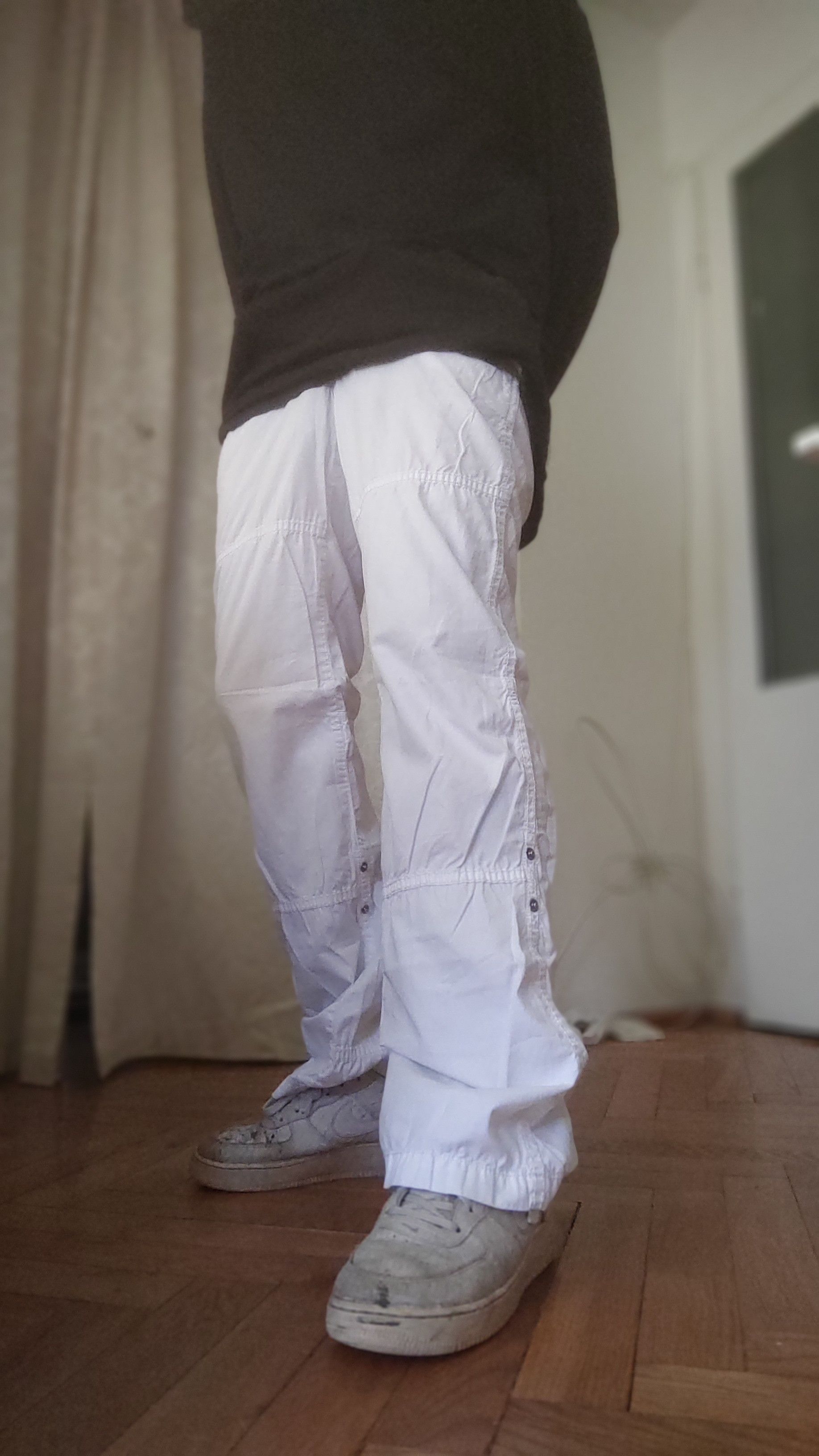 Japanese Brand × Vintage Seashells Flared Pants Raver y2k opium goth Alt Cyber Size 26" / US 2 / IT 38 - 5 Thumbnail