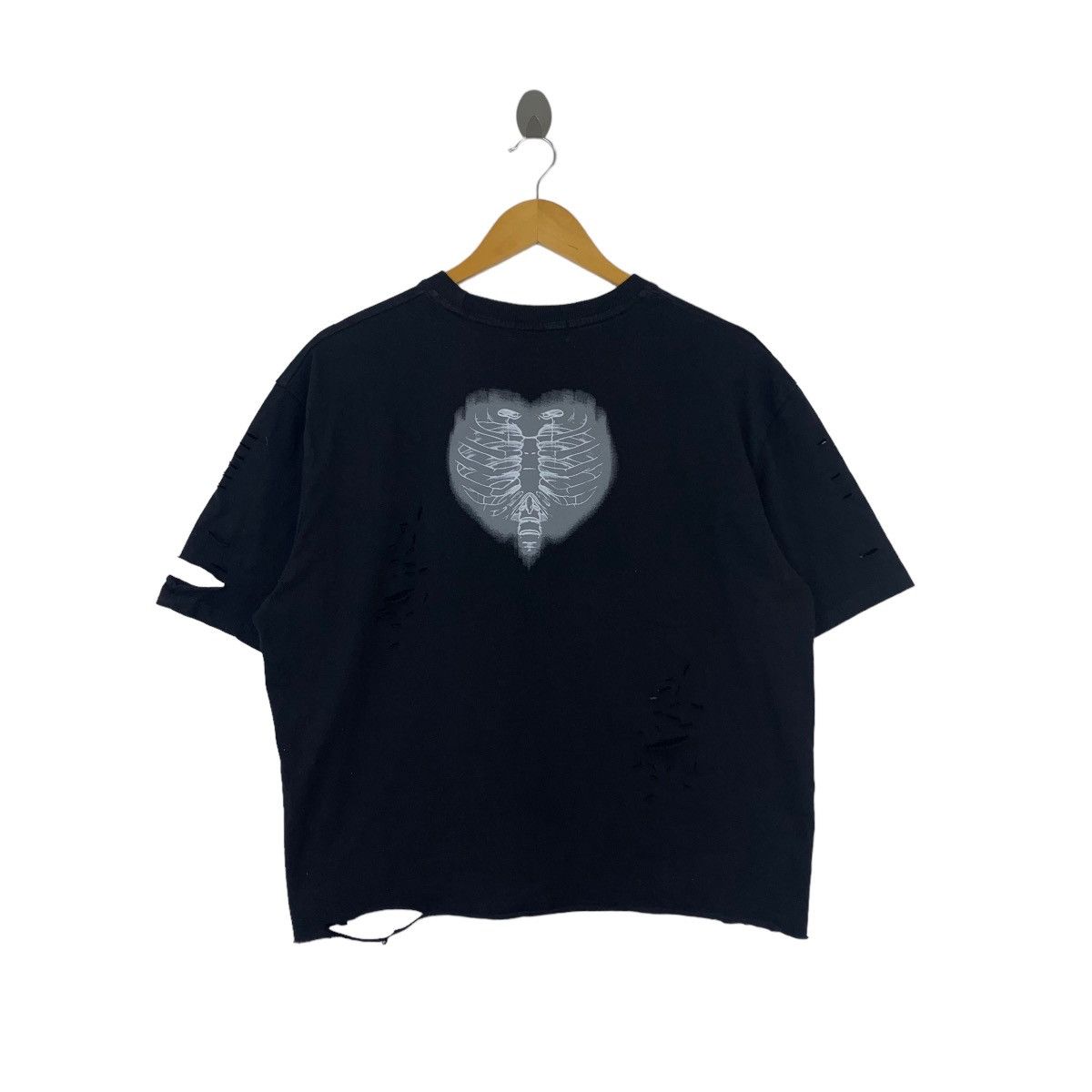 Vintage AKANBULLET Bondage Punk Brand Skeletons With Love Sign Size US M / EU 48-50 / 2 - 4 Thumbnail