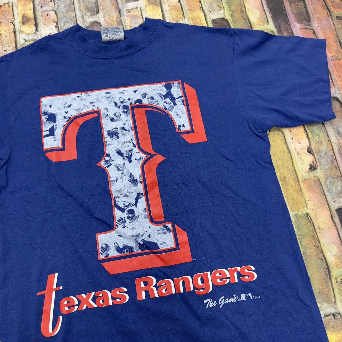 MLB × The Game × Vintage Vintage Texas Rangers tee Size US L / EU 52-54 / 3 - 3 Thumbnail