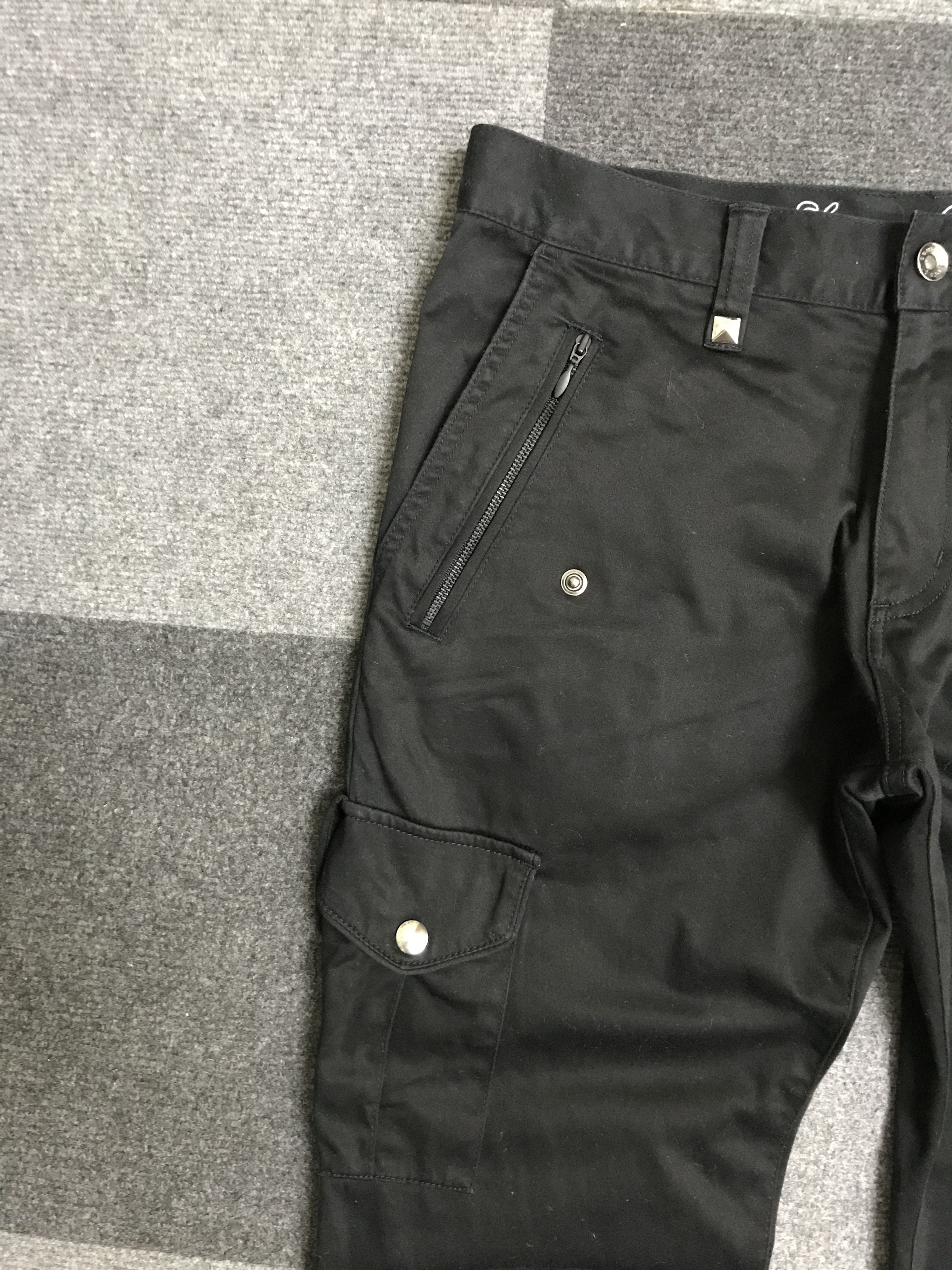 Japanese Brand CP314 semantic design Multipocket Flare Cargo Pant Size US 31 - 6 Thumbnail