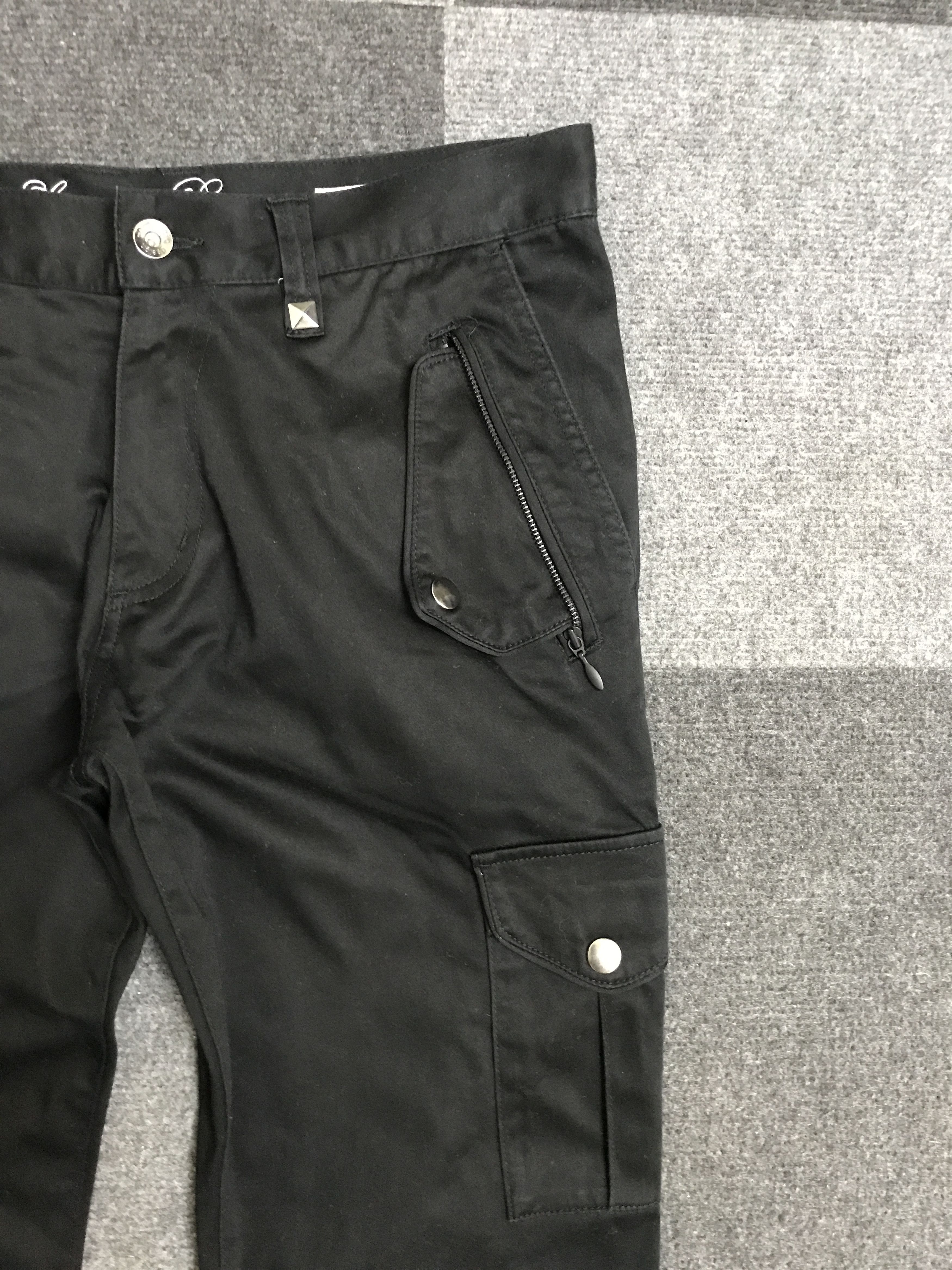 Japanese Brand CP314 semantic design Multipocket Flare Cargo Pant Size US 31 - 5 Thumbnail
