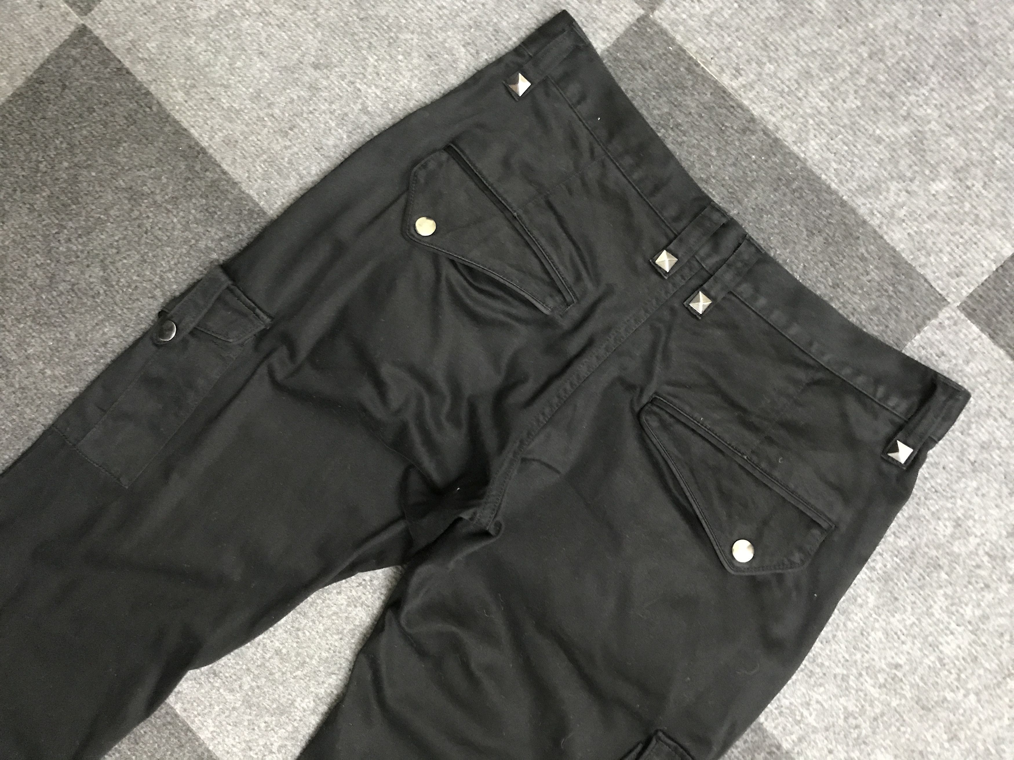 Japanese Brand CP314 semantic design Multipocket Flare Cargo Pant Size US 31 - 11 Thumbnail