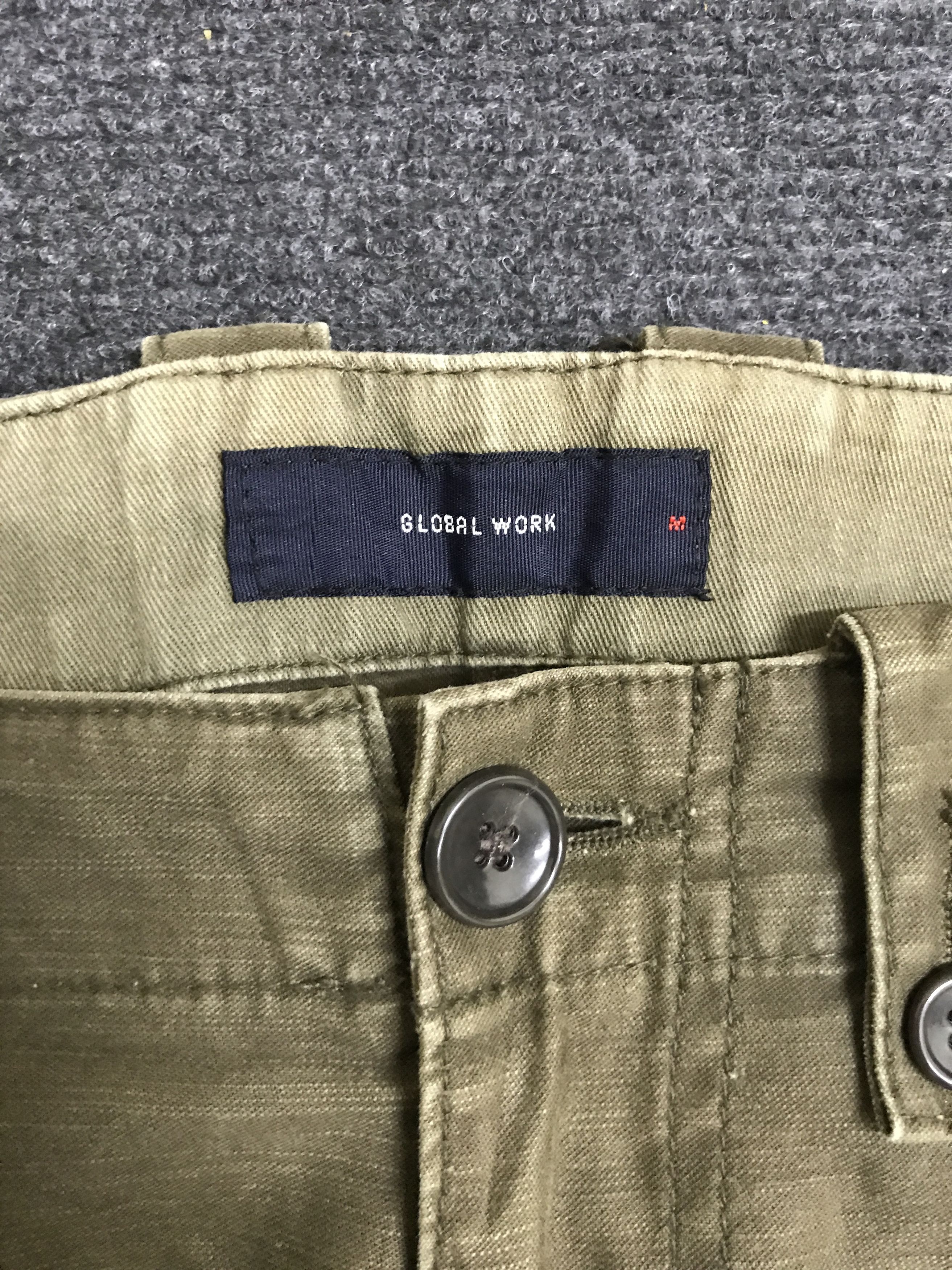 Japanese Brand CP316 Global Work Japan Sturdy Cargo Multipockets Pant Size US 32 / EU 48 - 9 Thumbnail