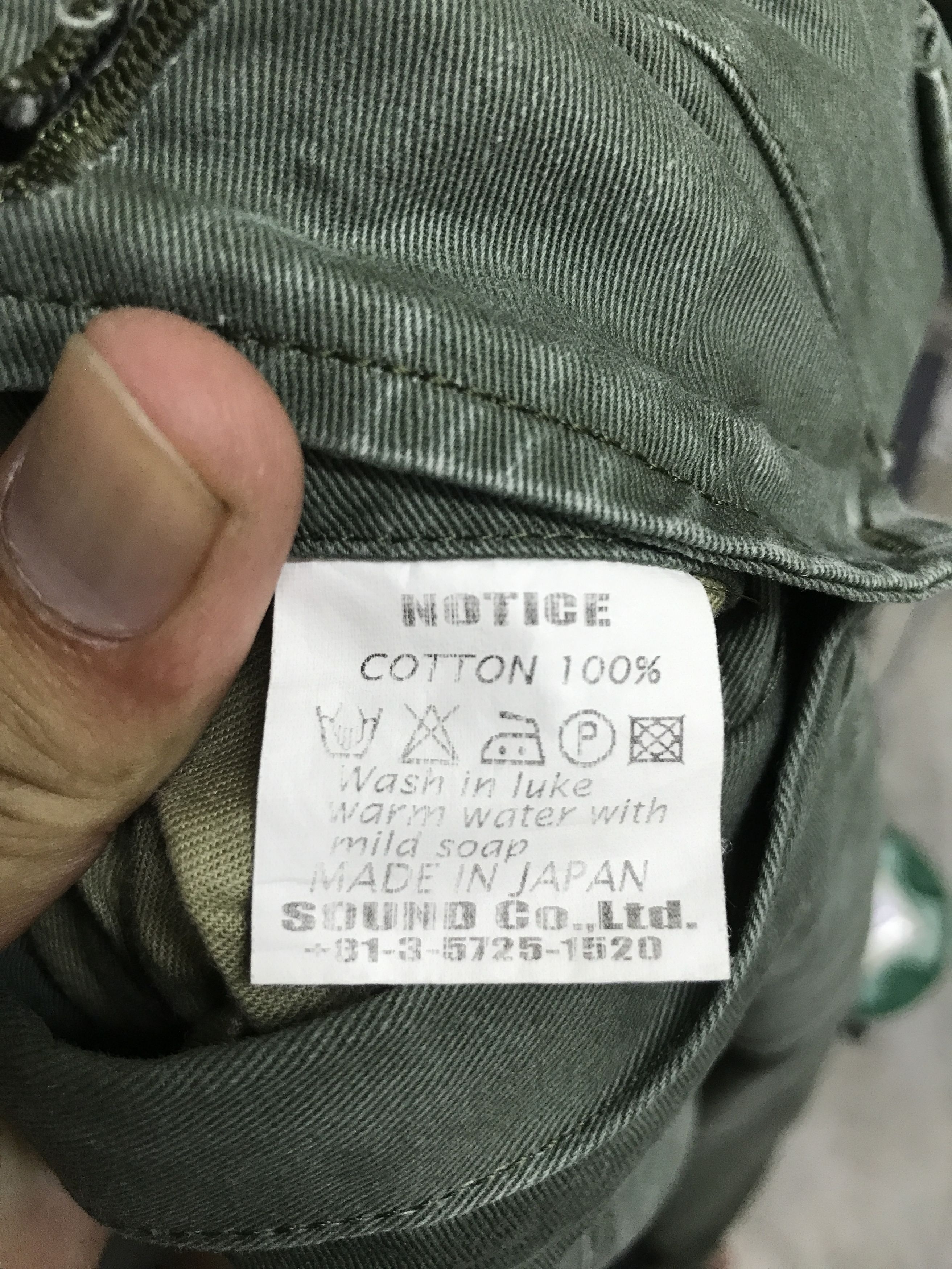 Japanese Brand CP317 Soundman Japan Slim Military Cargo Pant Size US 32 / EU 48 - 17 Thumbnail