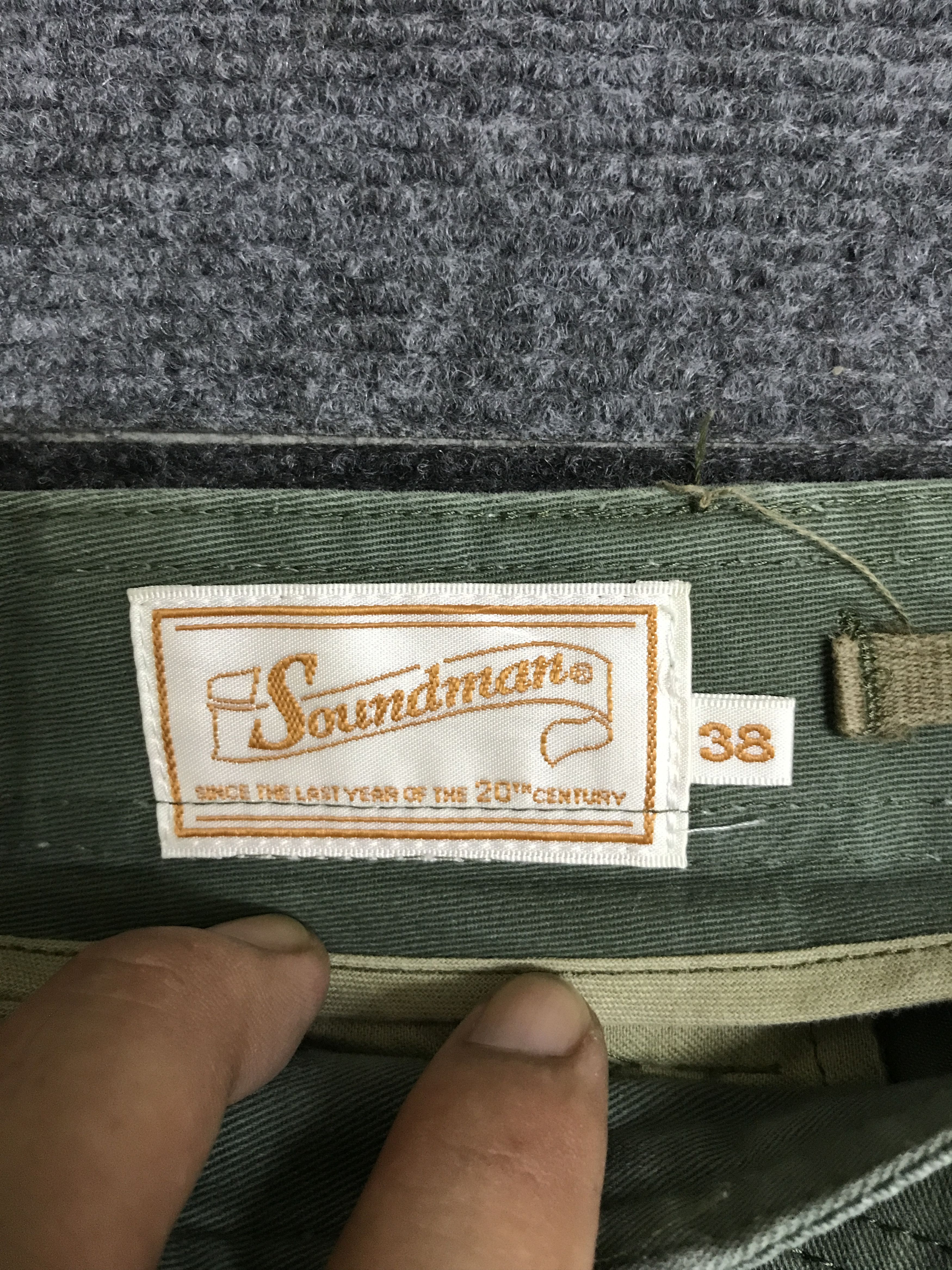 Japanese Brand CP317 Soundman Japan Slim Military Cargo Pant Size US 32 / EU 48 - 9 Thumbnail