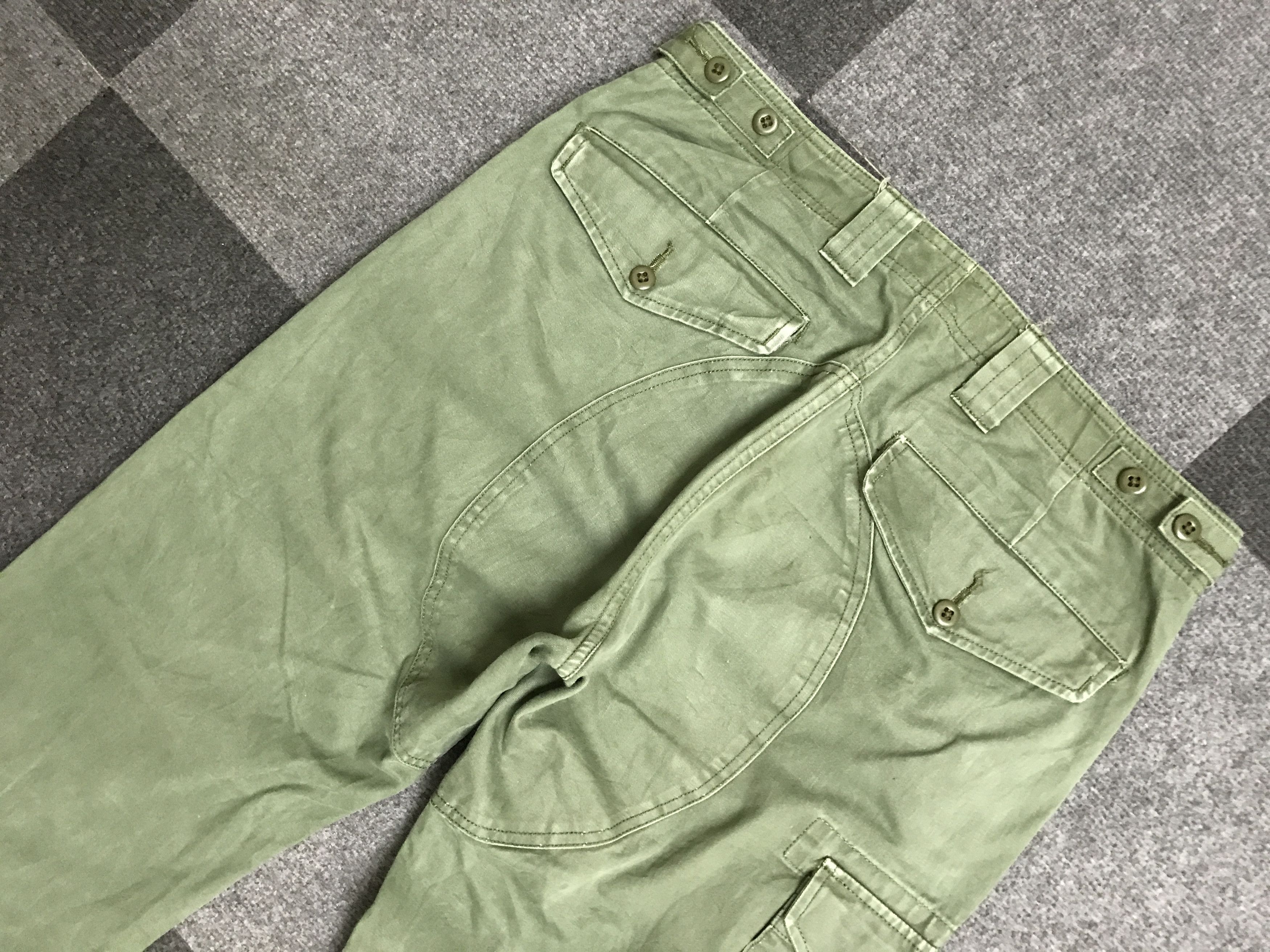 Japanese Brand CP317 Soundman Japan Slim Military Cargo Pant Size US 32 / EU 48 - 11 Thumbnail