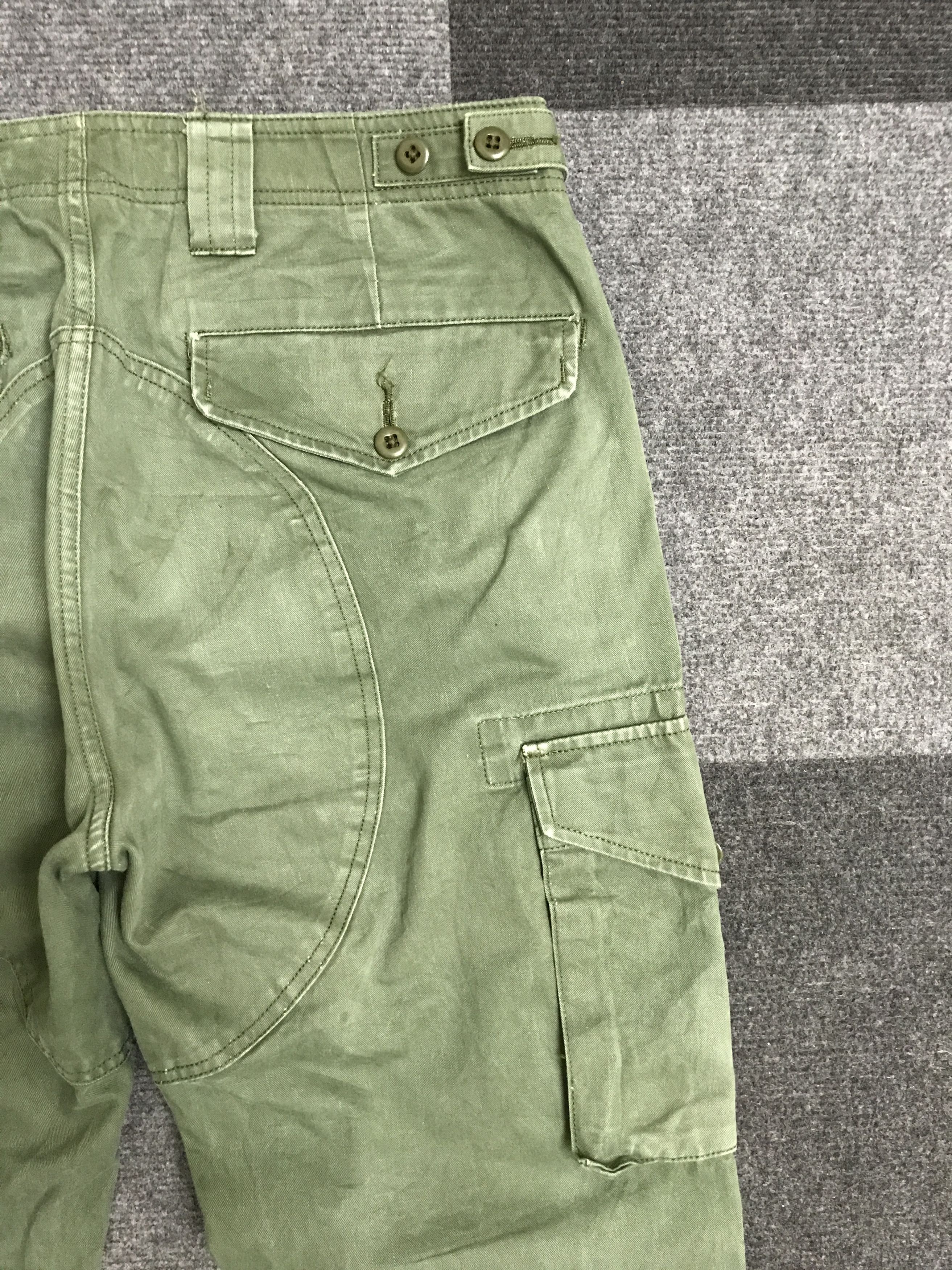 Japanese Brand CP317 Soundman Japan Slim Military Cargo Pant Size US 32 / EU 48 - 14 Thumbnail