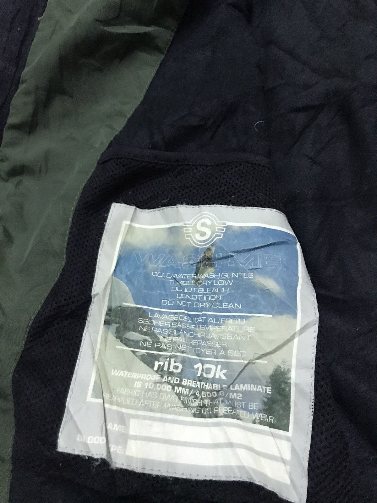 Vintage SIMS snowboard jacket Size US L / EU 52-54 / 3 - 6 Thumbnail