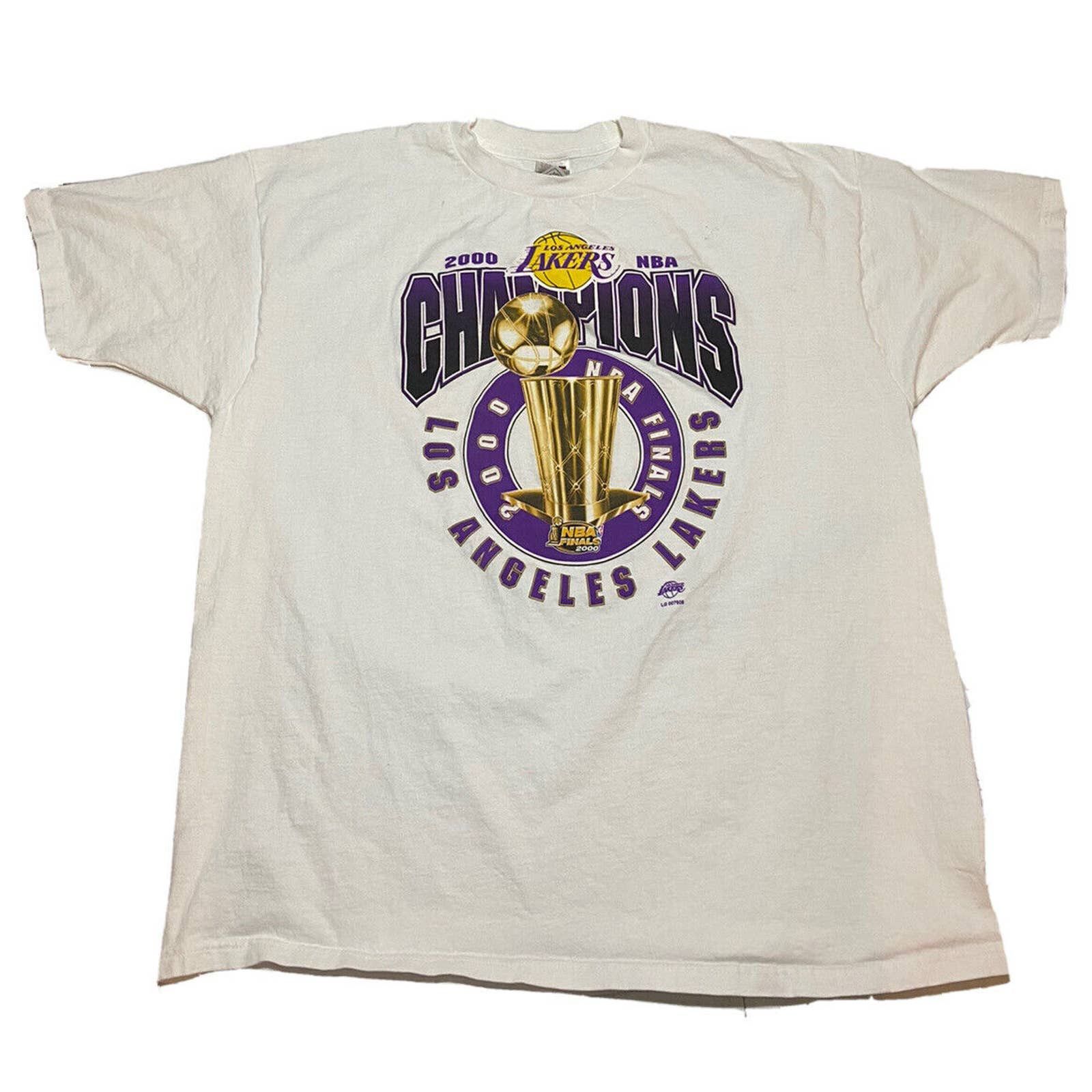 2000 Nba Championship Lakers Nba Finals Shirt VTG 2000 Lakers NBA