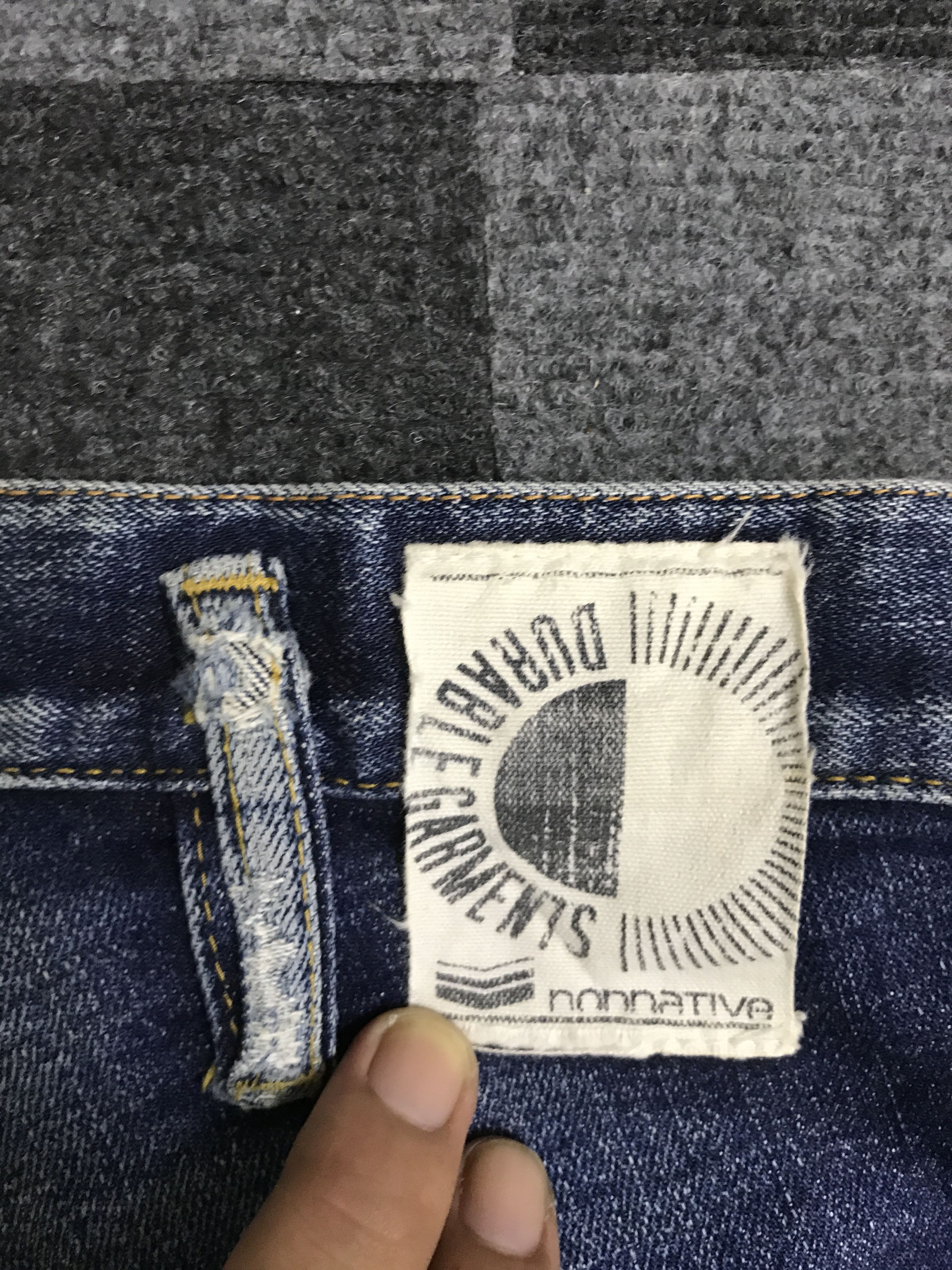 Designer × Nonnative D167 nonnative Japan Streetwear Skinny Jeans Size US 32 / EU 48 - 12 Thumbnail