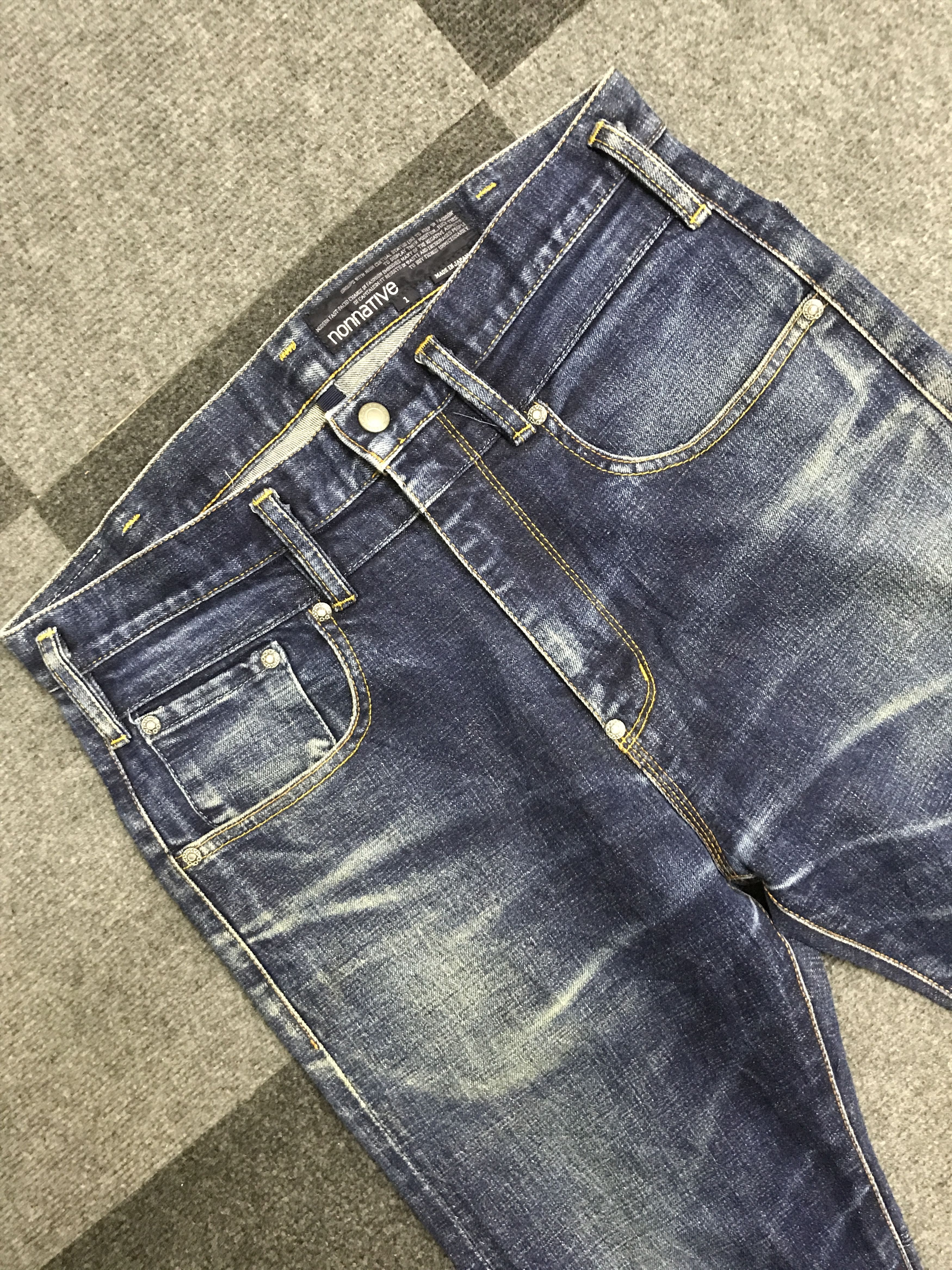 Designer × Nonnative D167 nonnative Japan Streetwear Skinny Jeans Size US 32 / EU 48 - 4 Thumbnail