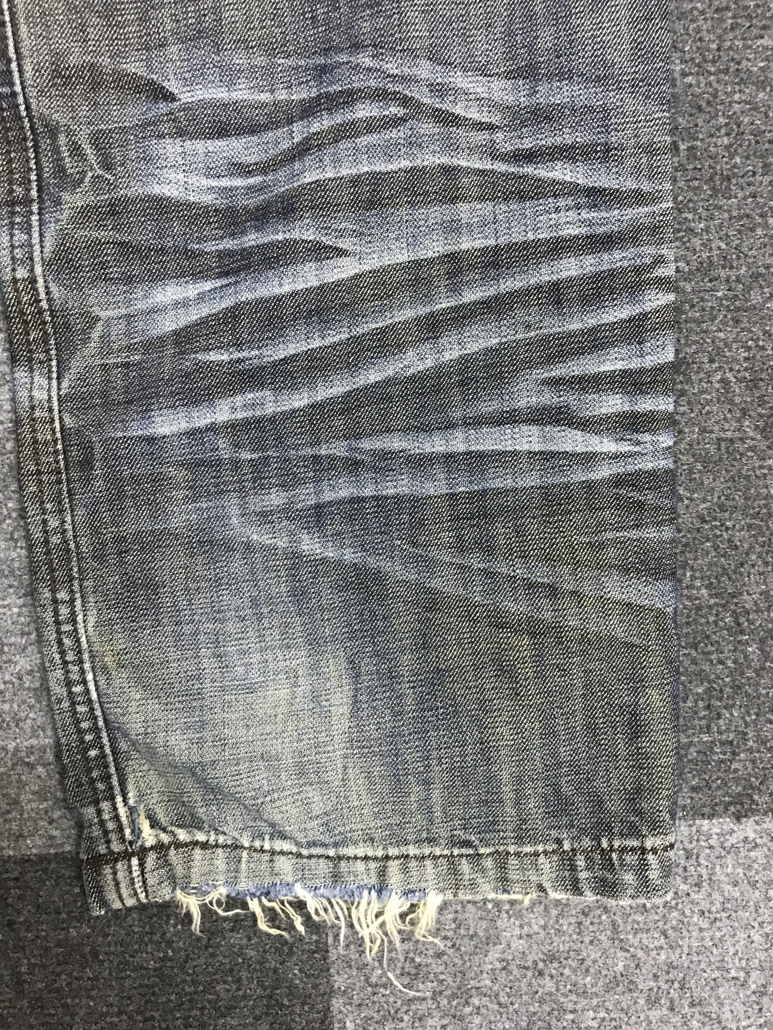 Japanese Brand D168 BHS Cool Fades Honeycomb Jeans Size US 33 - 12 Thumbnail