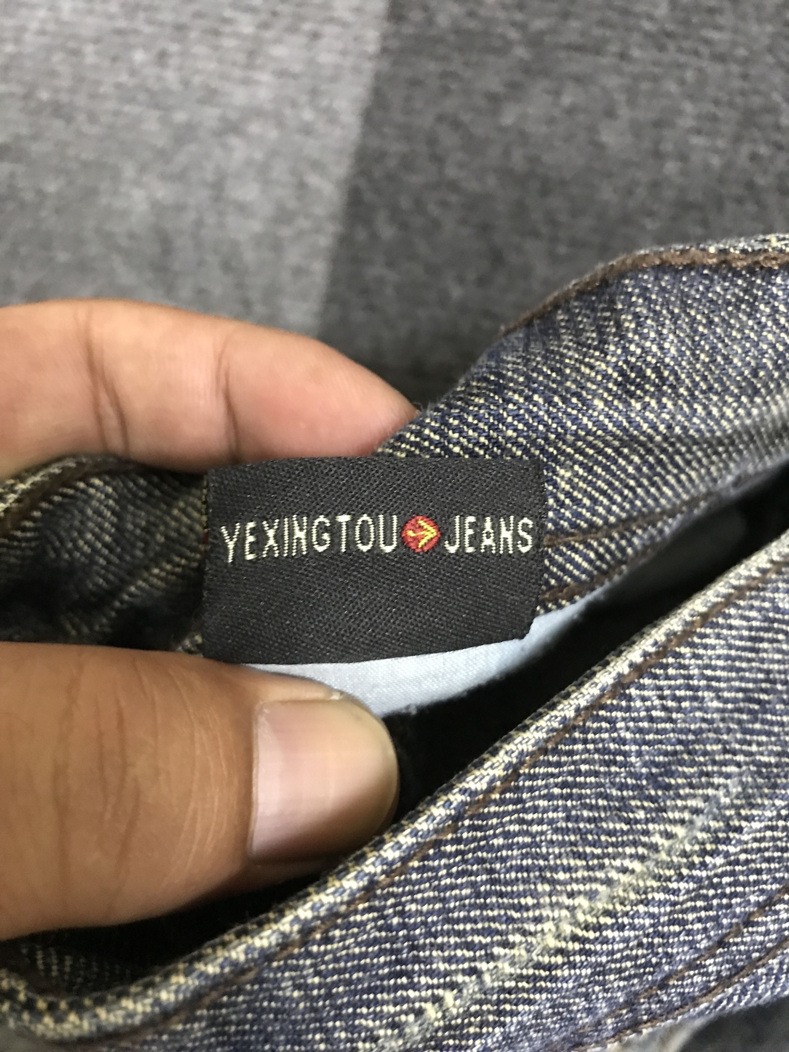 Japanese Brand D168 BHS Cool Fades Honeycomb Jeans Size US 33 - 15 Thumbnail