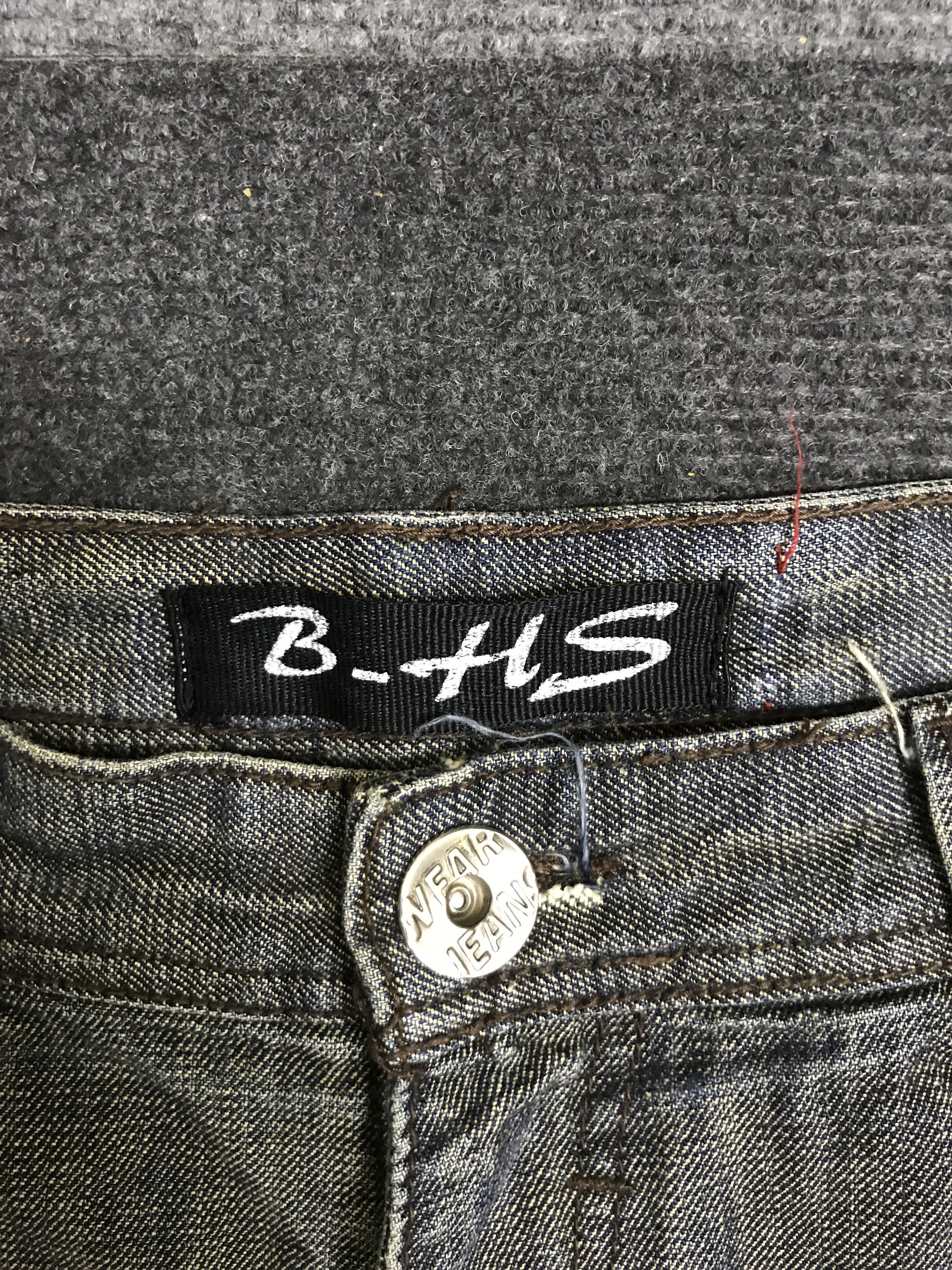 Japanese Brand D168 BHS Cool Fades Honeycomb Jeans Size US 33 - 5 Thumbnail