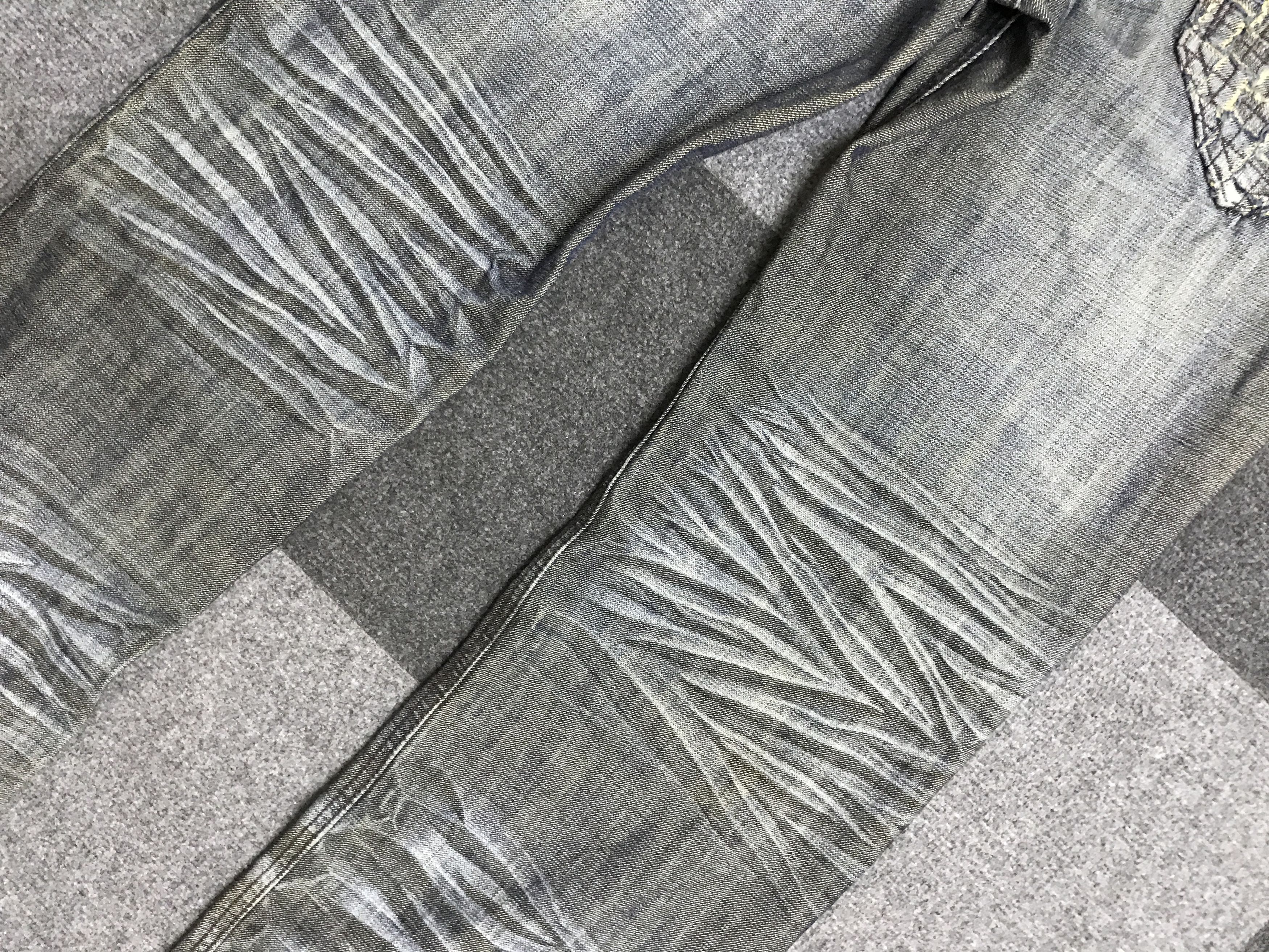 Japanese Brand D168 BHS Cool Fades Honeycomb Jeans Size US 33 - 9 Thumbnail