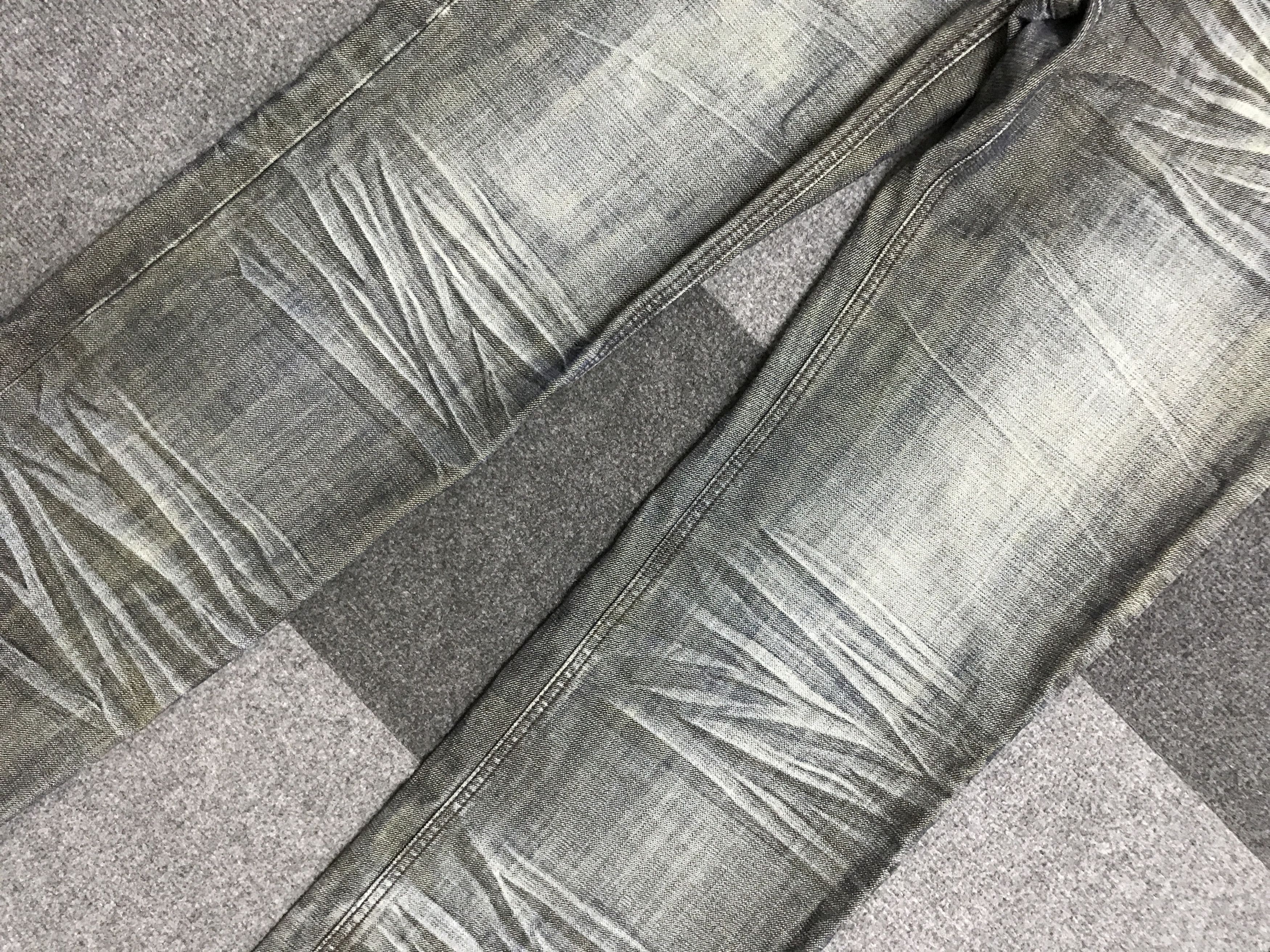 Japanese Brand D168 BHS Cool Fades Honeycomb Jeans Size US 33 - 3 Thumbnail