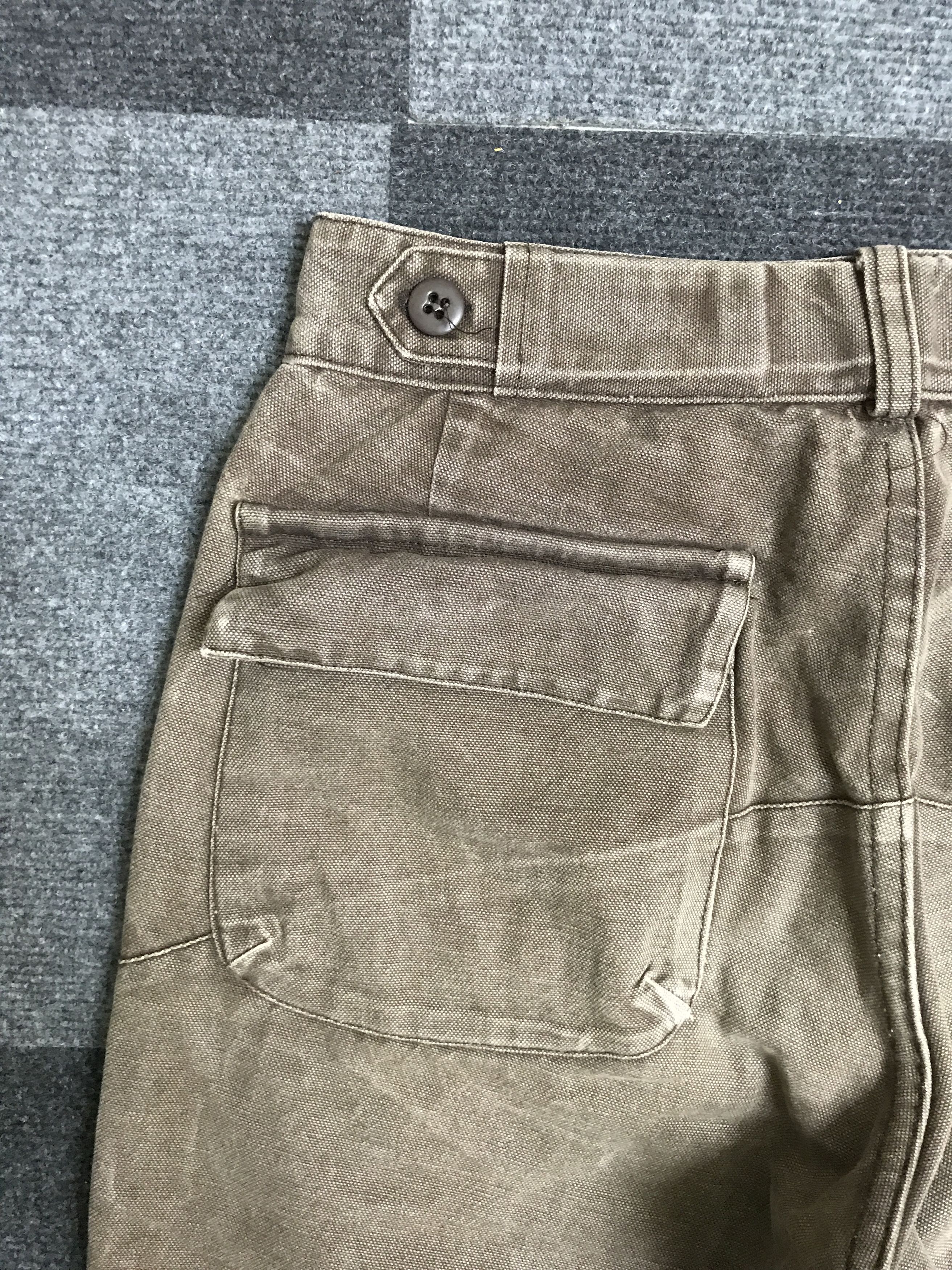 Engineered Garments D169 Engineered Garment Nephentes Duck Canvas Baker Pant Size US 27 - 13 Thumbnail