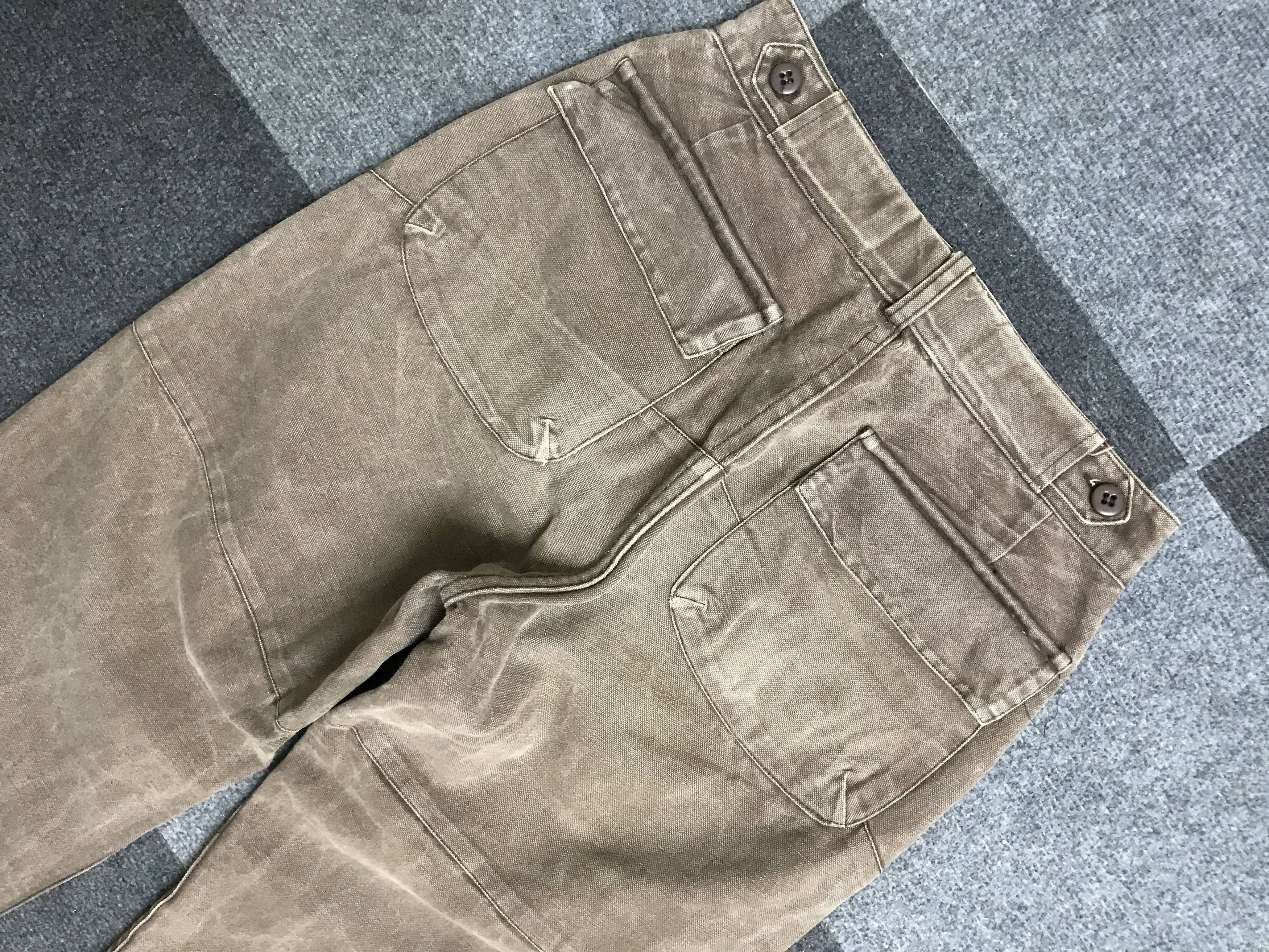 Engineered Garments D169 Engineered Garment Nephentes Duck Canvas Baker Pant Size US 27 - 9 Thumbnail