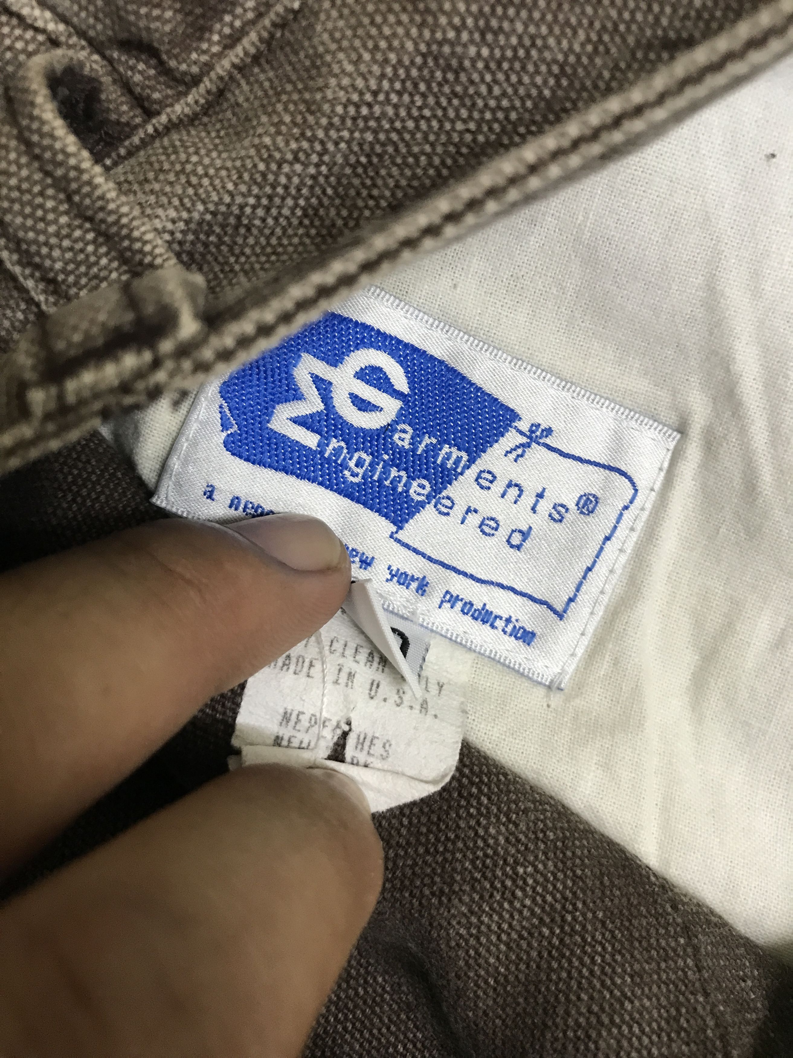 Engineered Garments D169 Engineered Garment Nephentes Duck Canvas Baker Pant Size US 27 - 15 Thumbnail