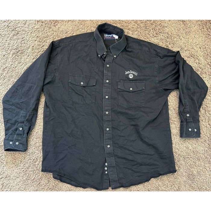 Wrangler Vintage Wrangler Jack Daniels Western Shirt Size XL | Grailed