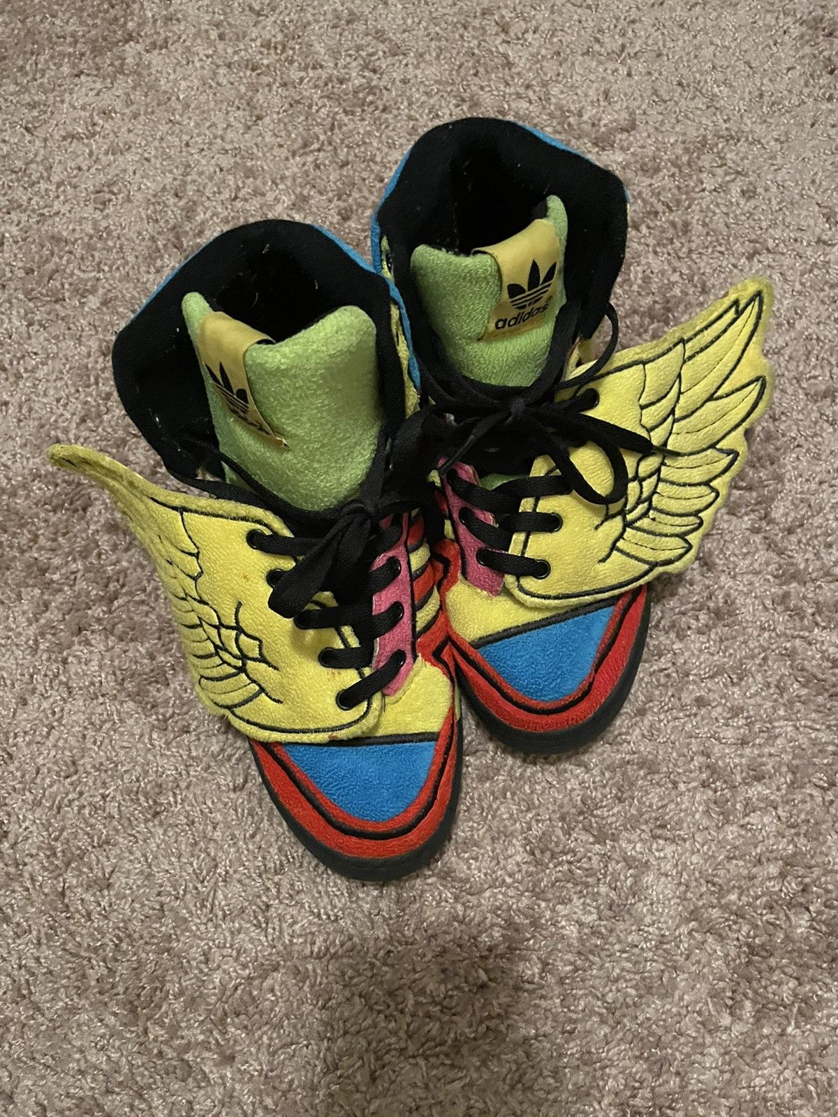 Jeremy scott rainbow wings deals