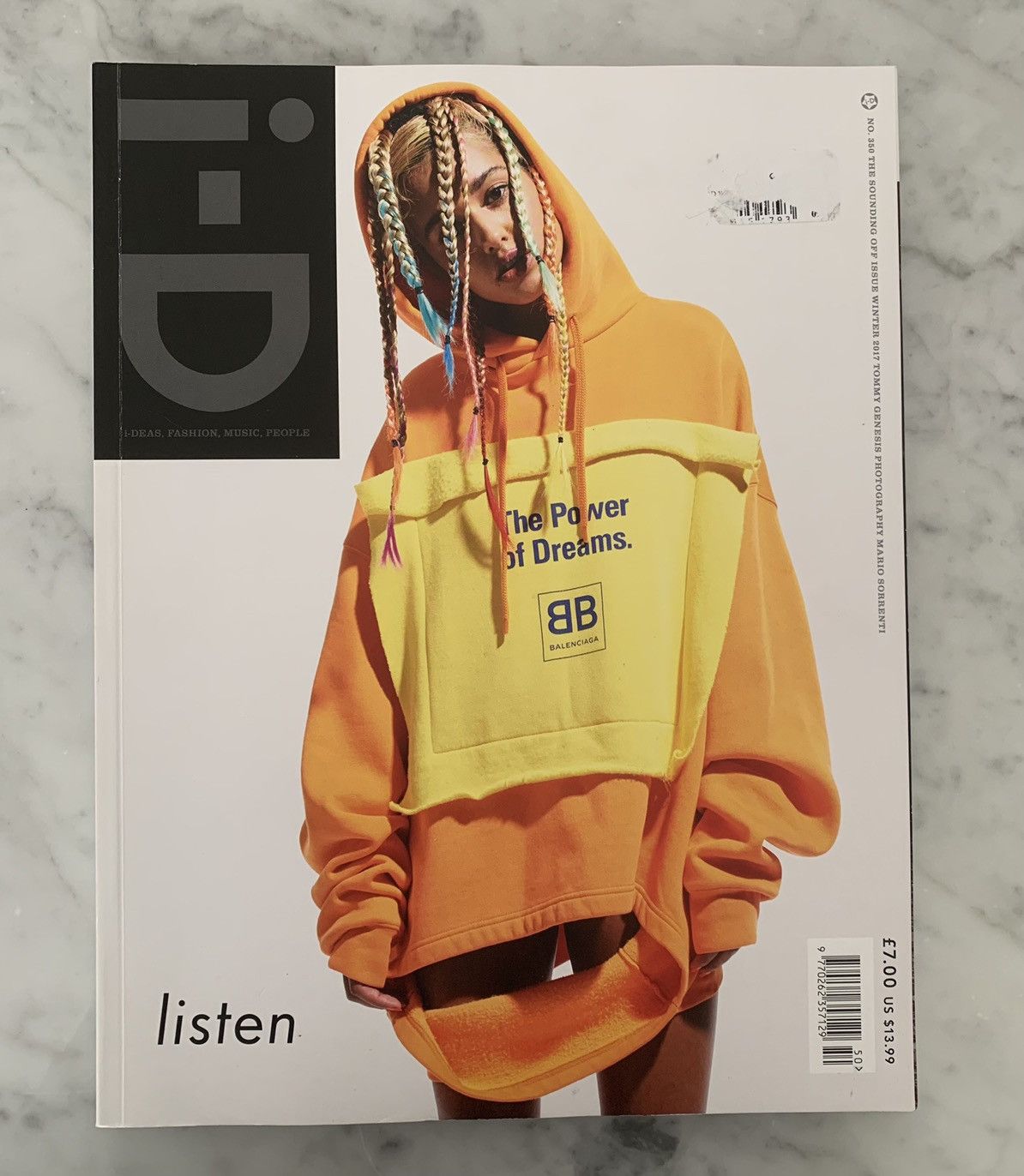 Other i-D MAGAZINE WINTER 2017 / THE SOUNDING OFF ISSUE NUMBER 350 Size ONE SIZE - 1 Thumbnail